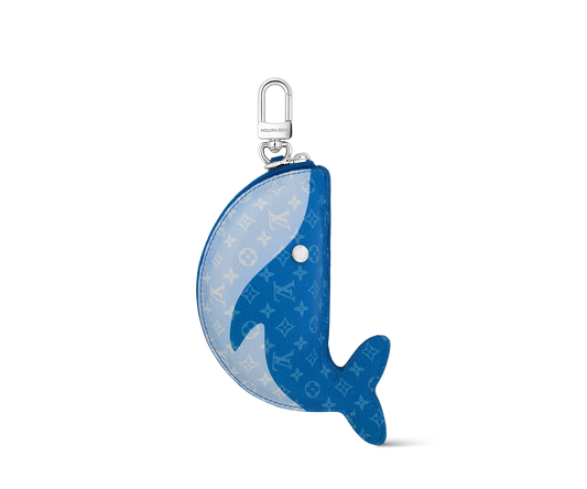 Whale Pouch Bag Charm