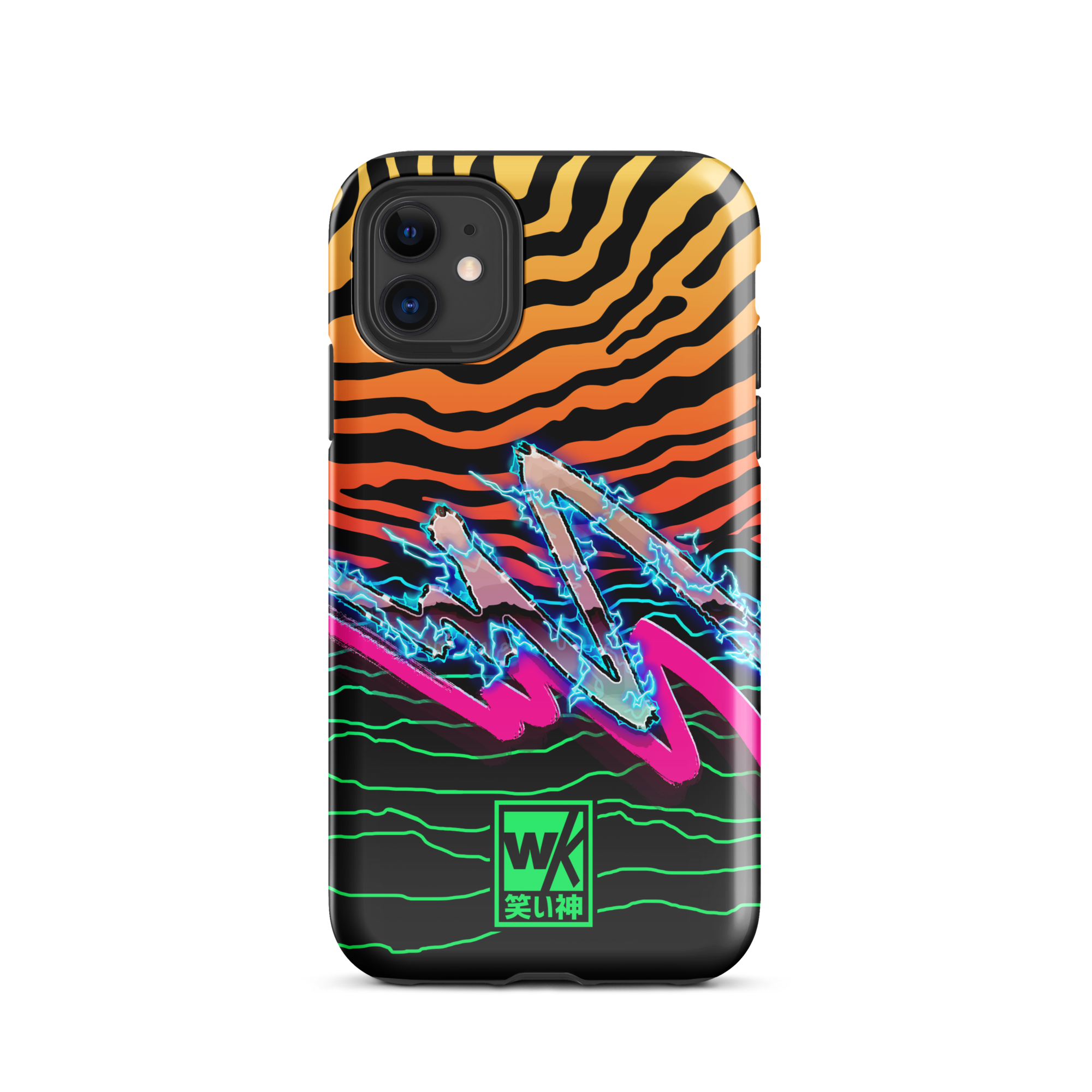 Cyber Jungle iPhone Case