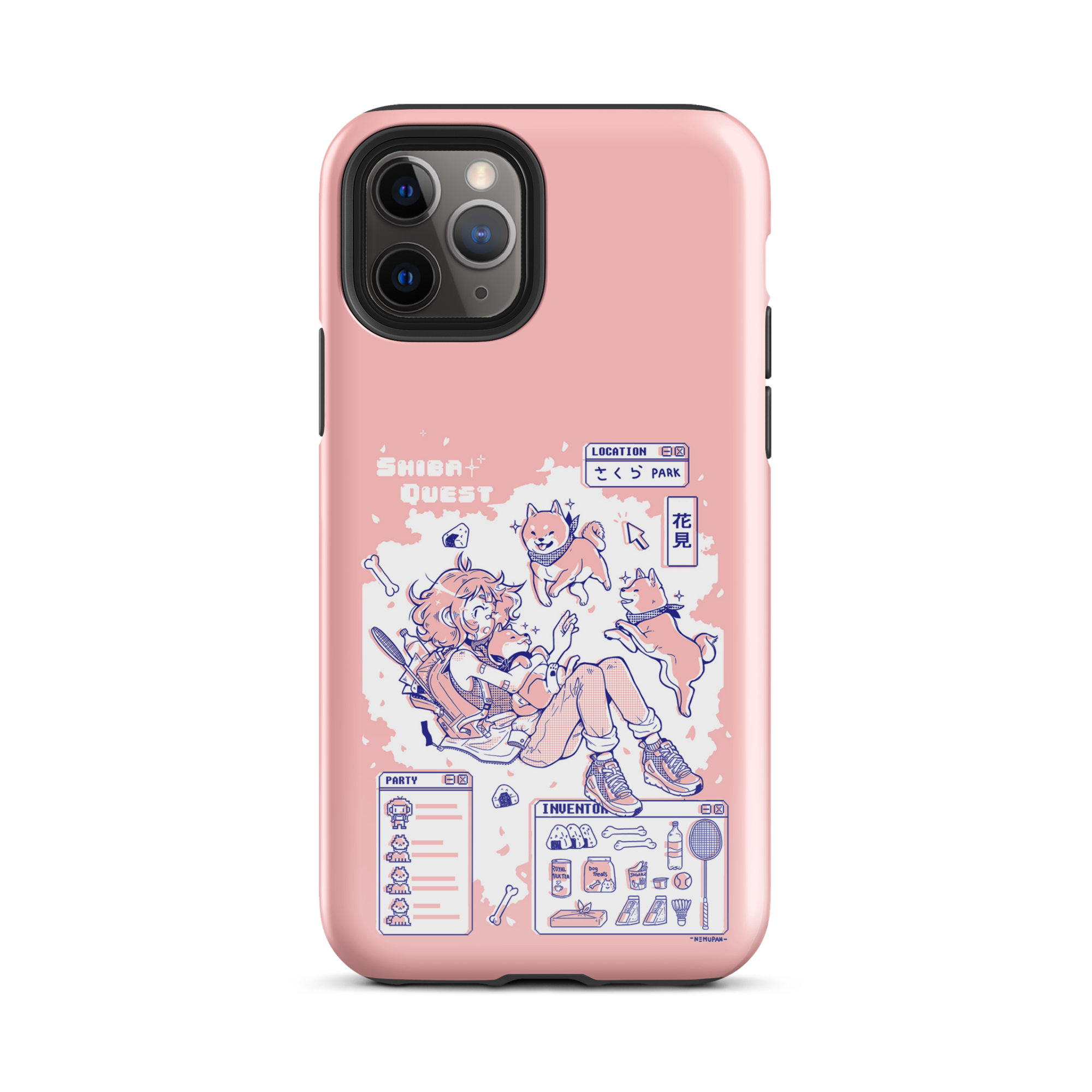 Shiba Quest iPhone Case