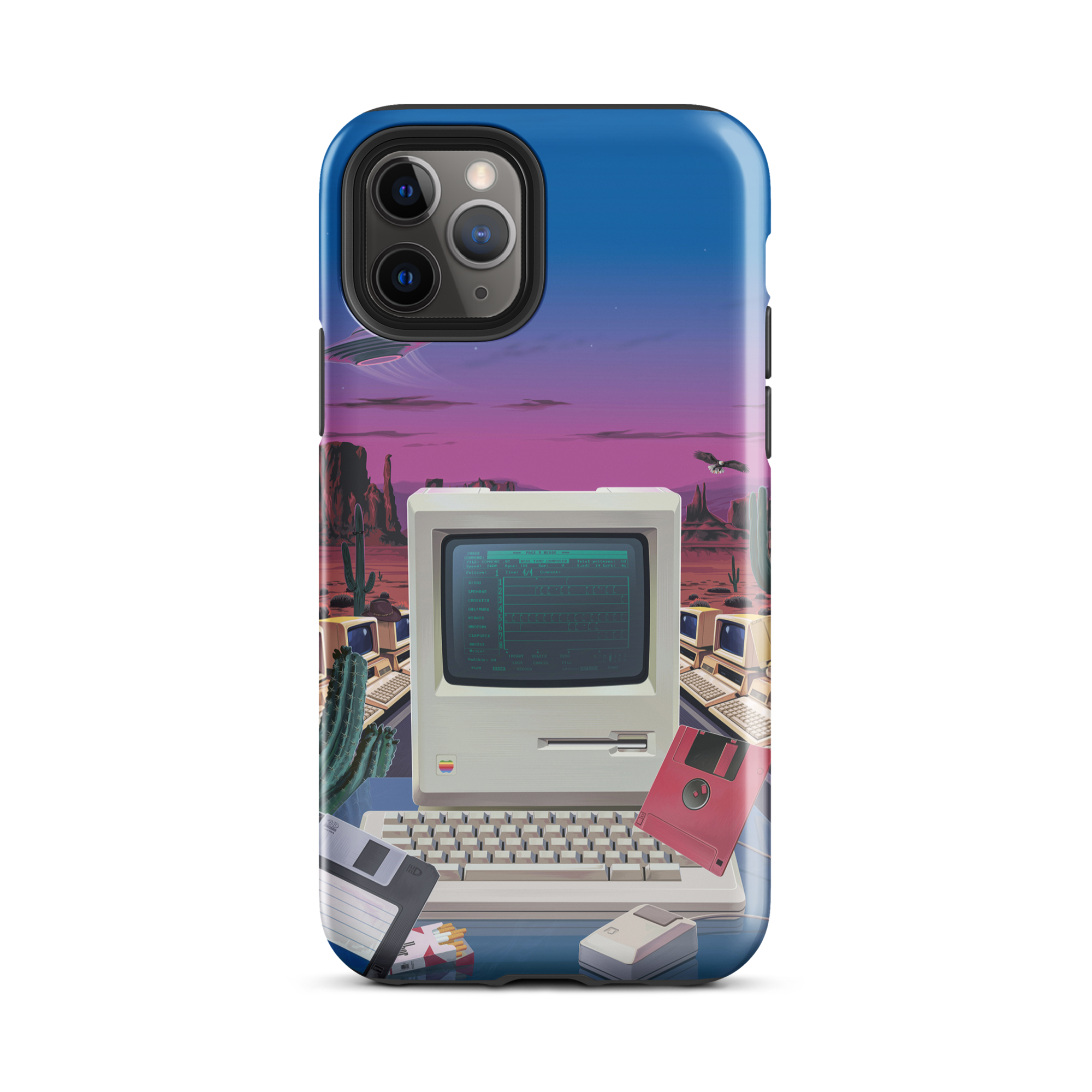 Deep Sequence iPhone Case
