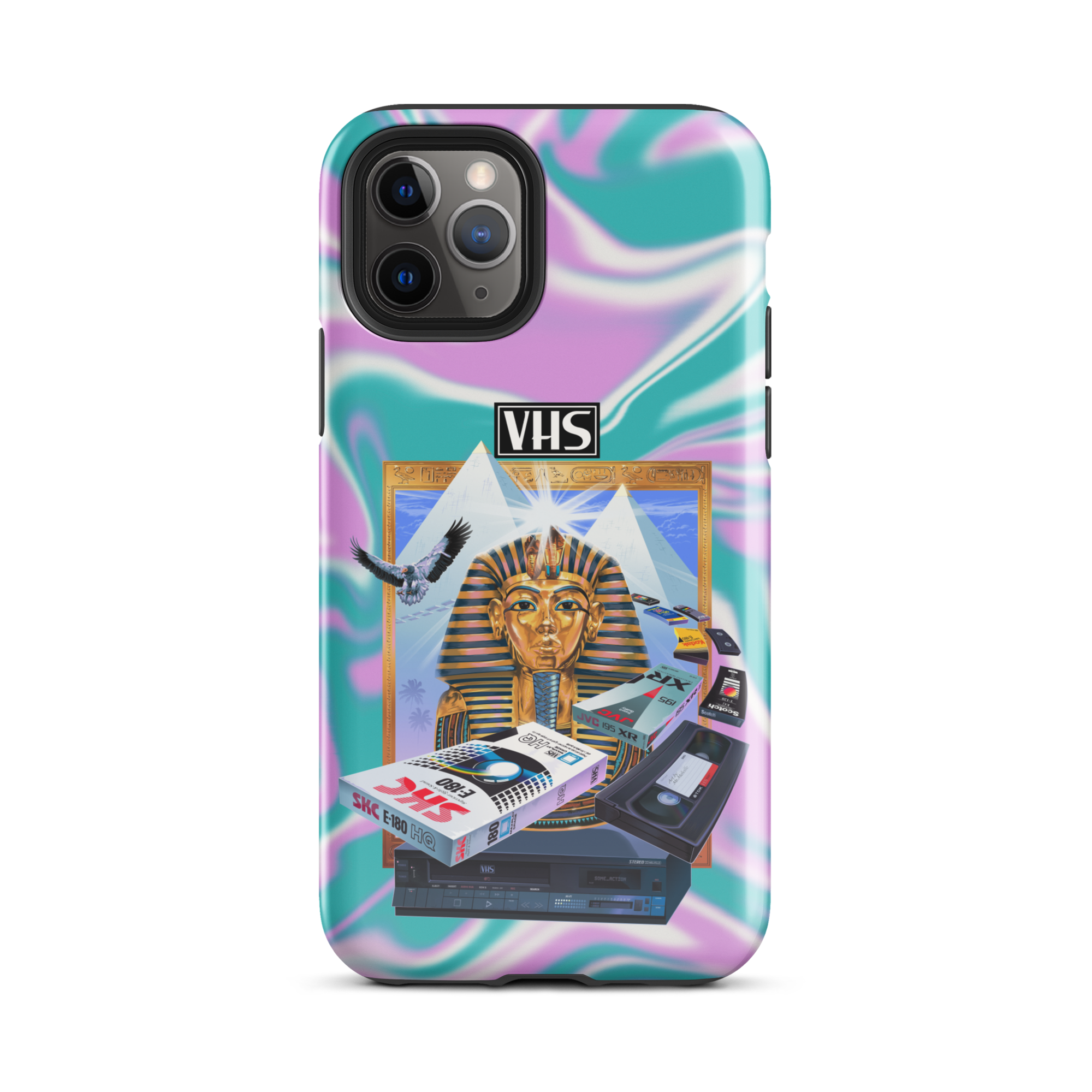 VHS Glyph iPhone Case