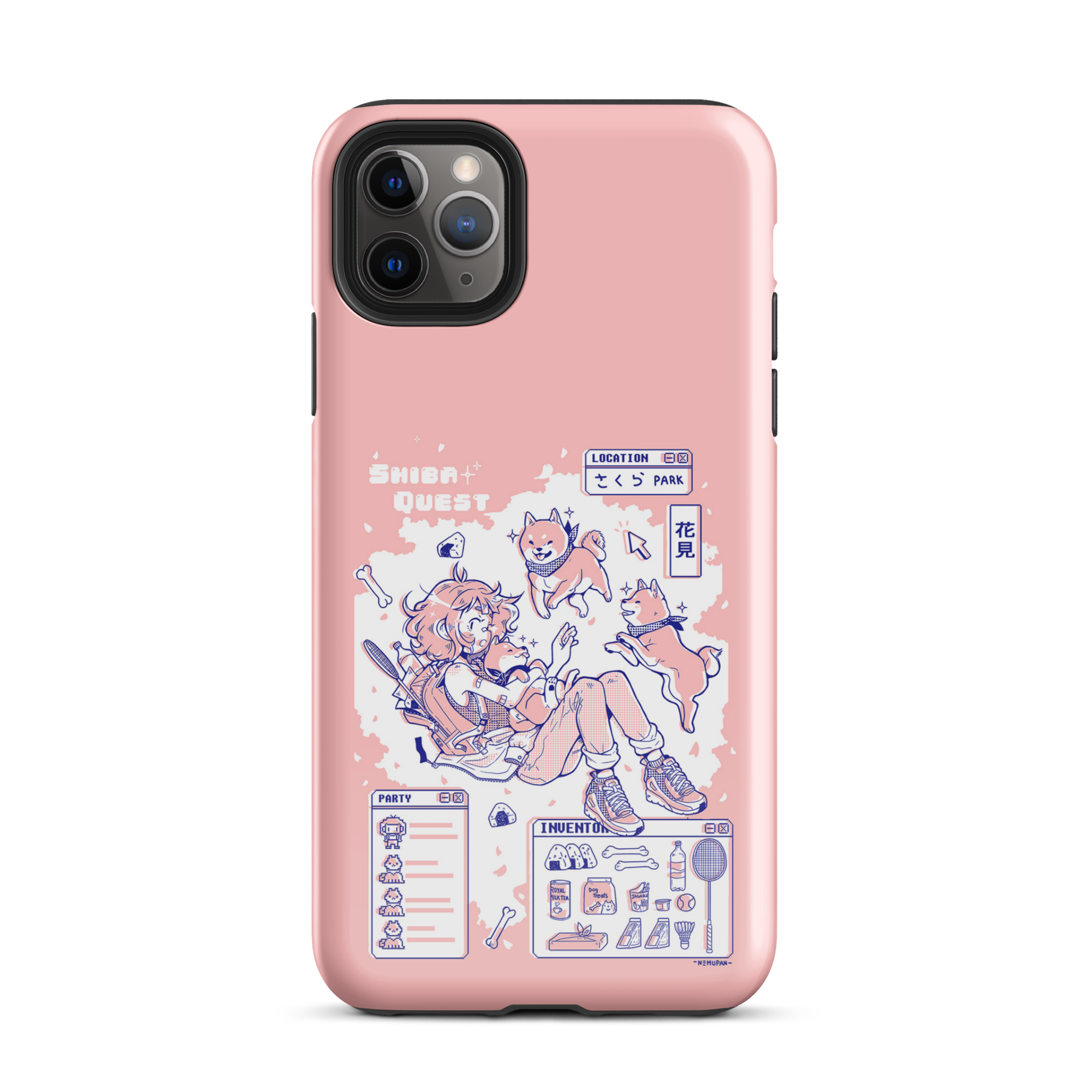 Shiba Quest iPhone Case