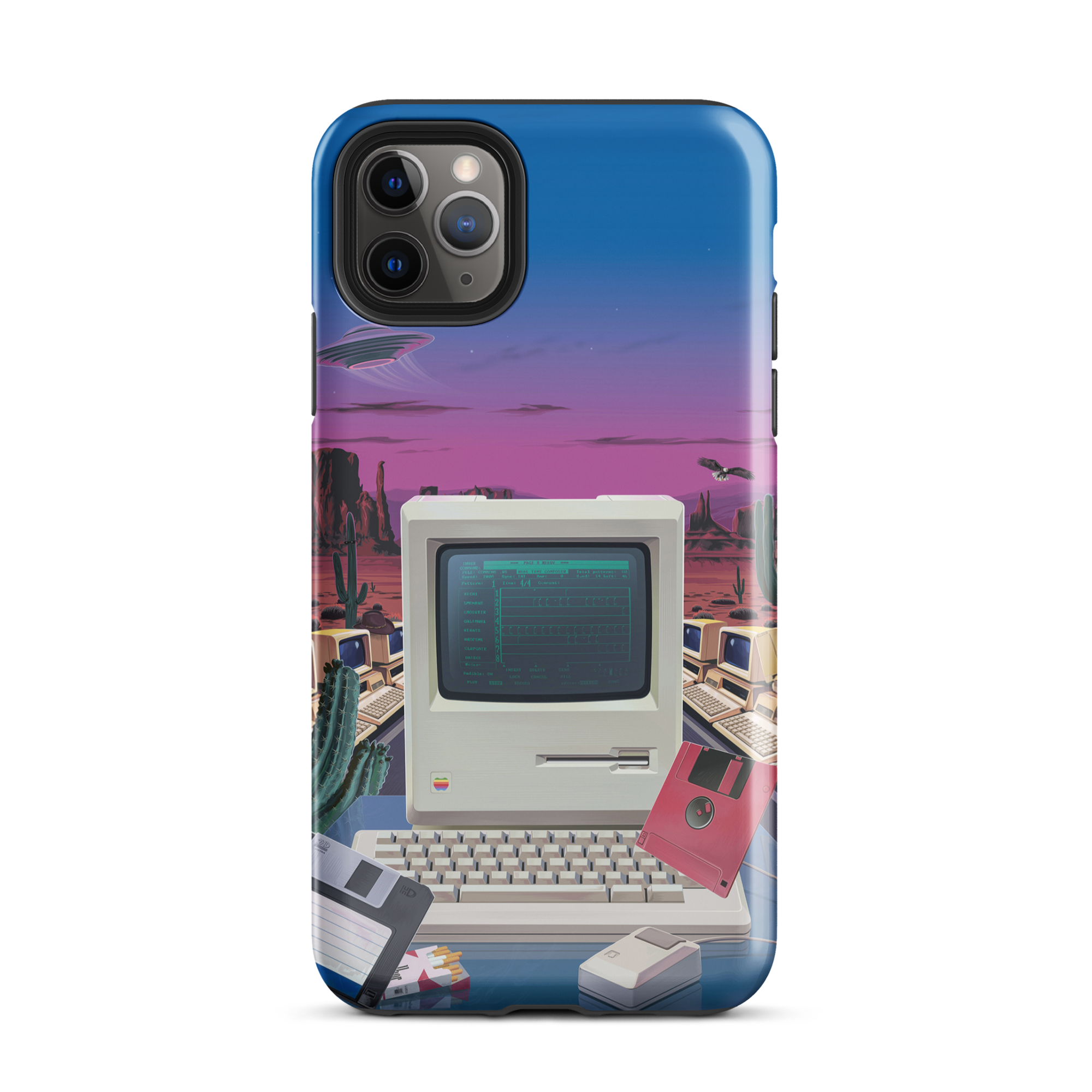 Deep Sequence iPhone Case