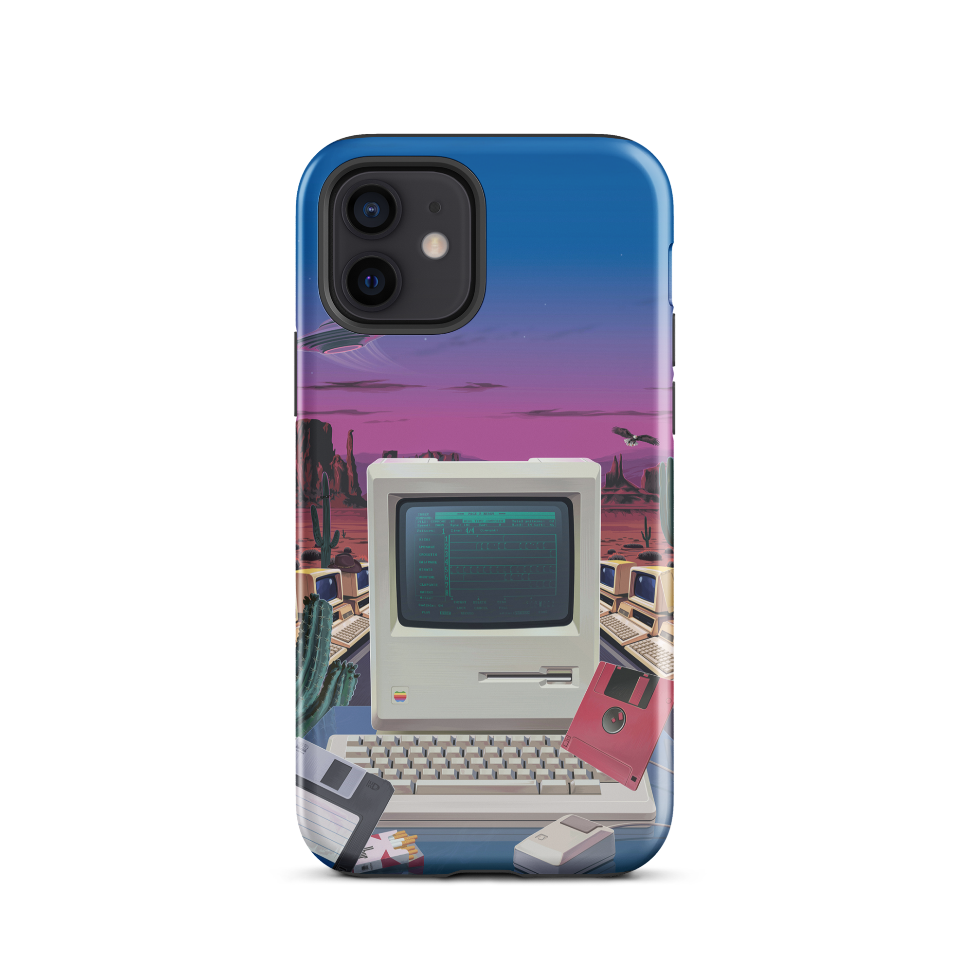 Deep Sequence iPhone Case
