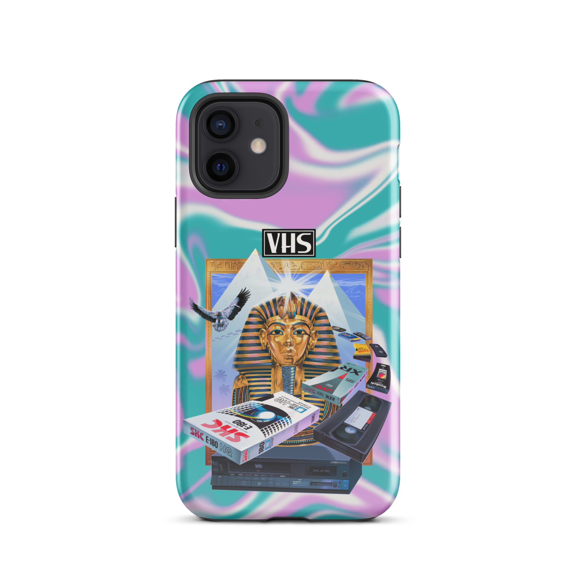 VHS Glyph iPhone Case