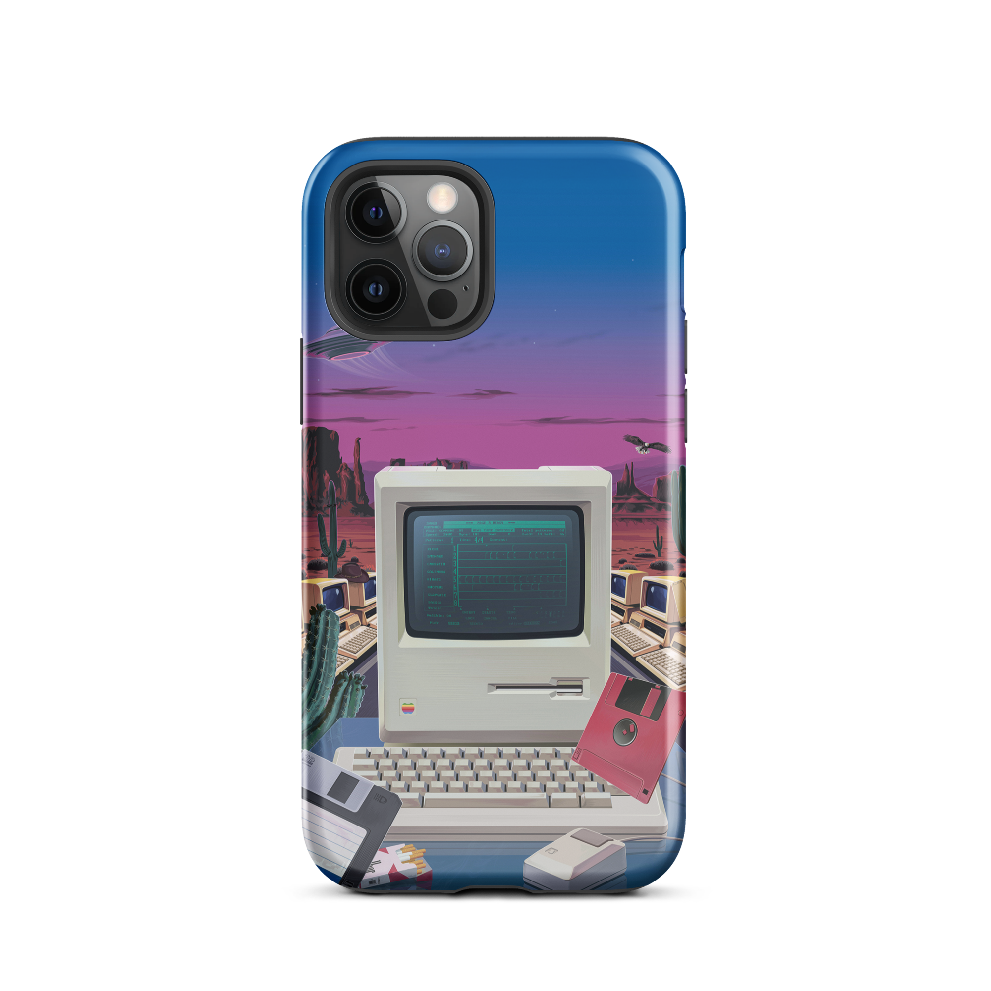 Deep Sequence iPhone Case