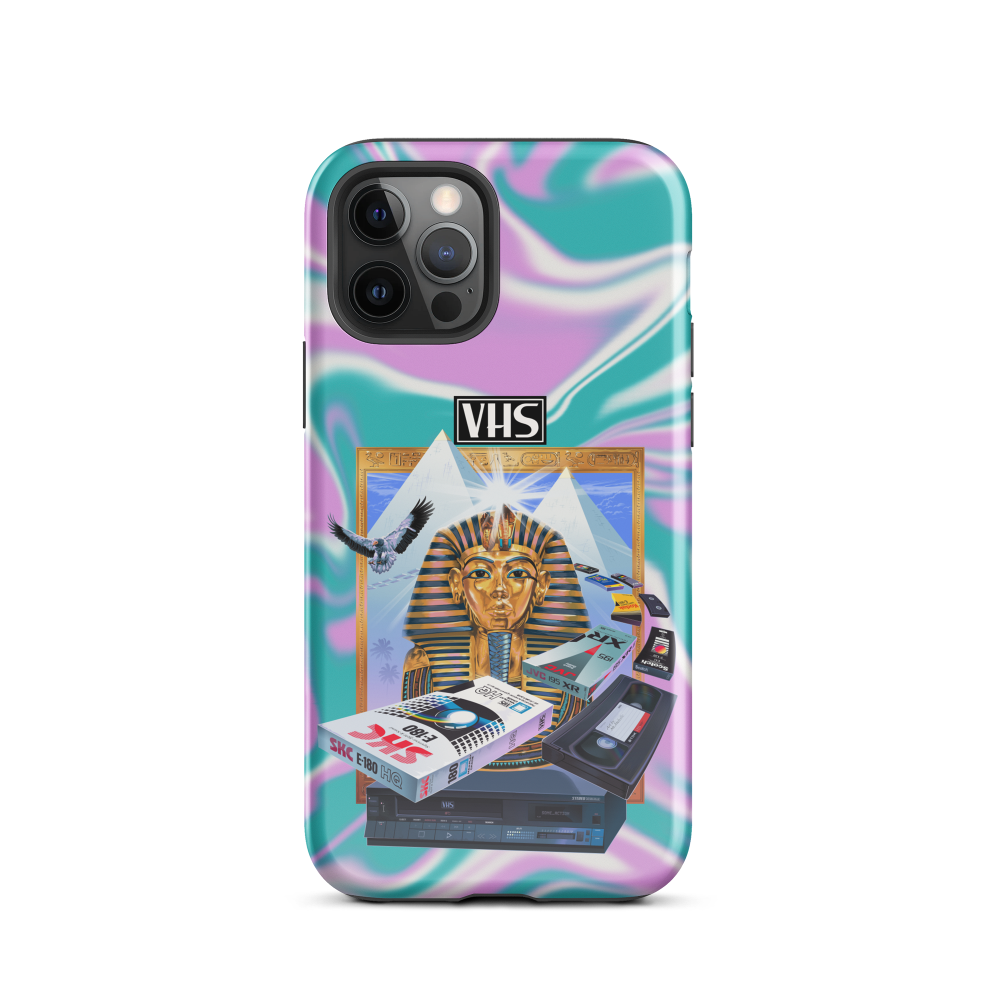 VHS Glyph iPhone Case