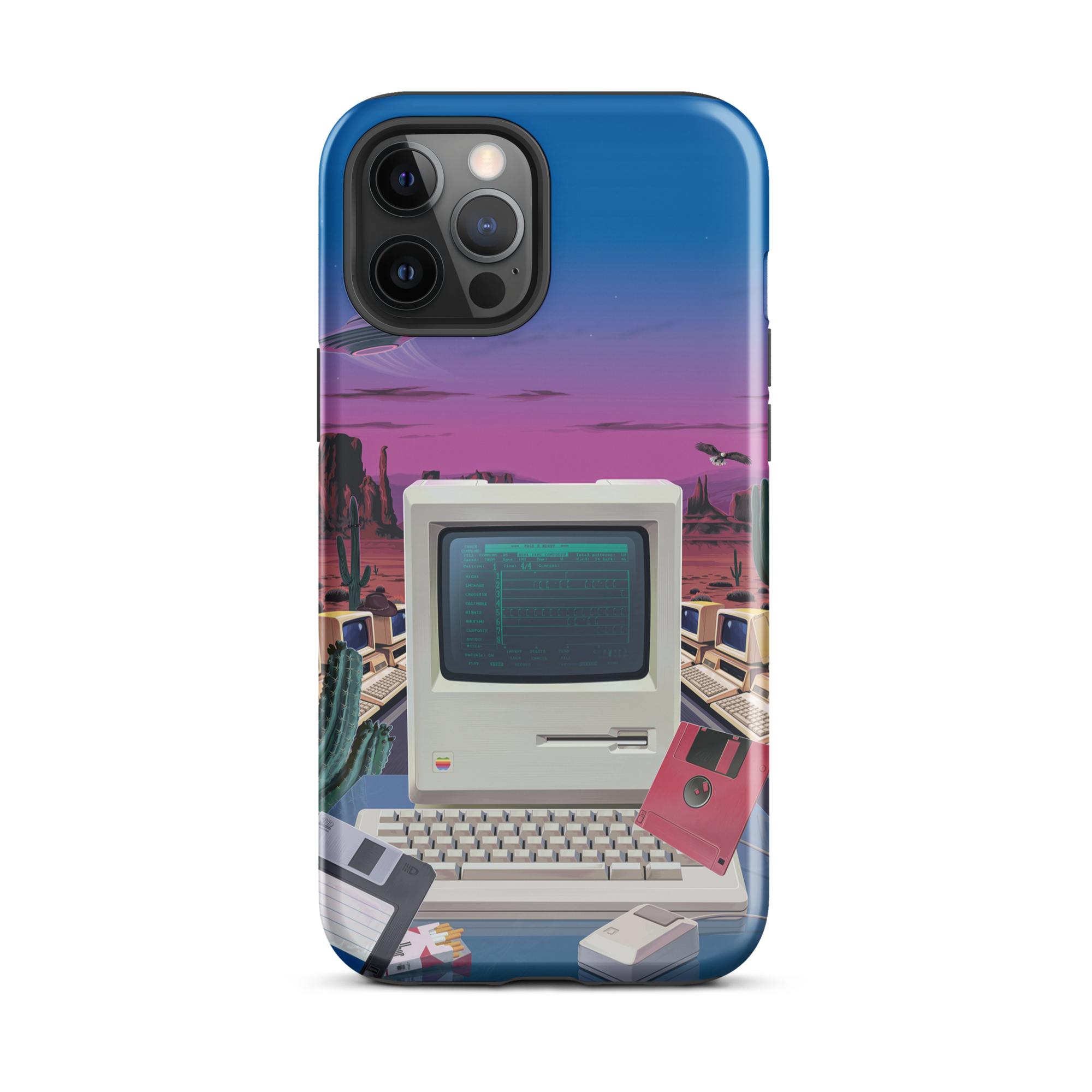 Deep Sequence iPhone Case