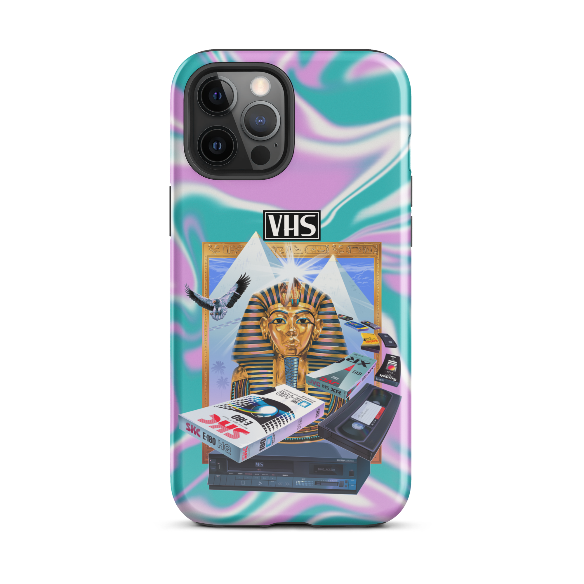 VHS Glyph iPhone Case