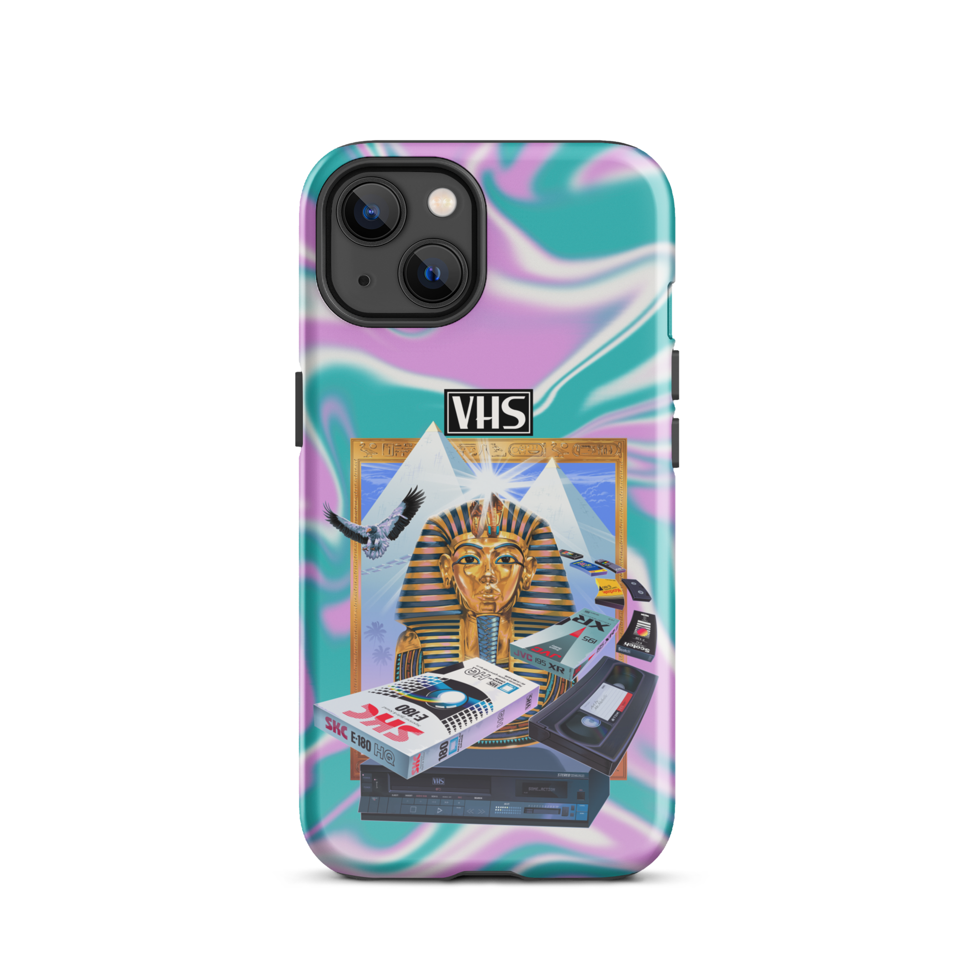 VHS Glyph iPhone Case