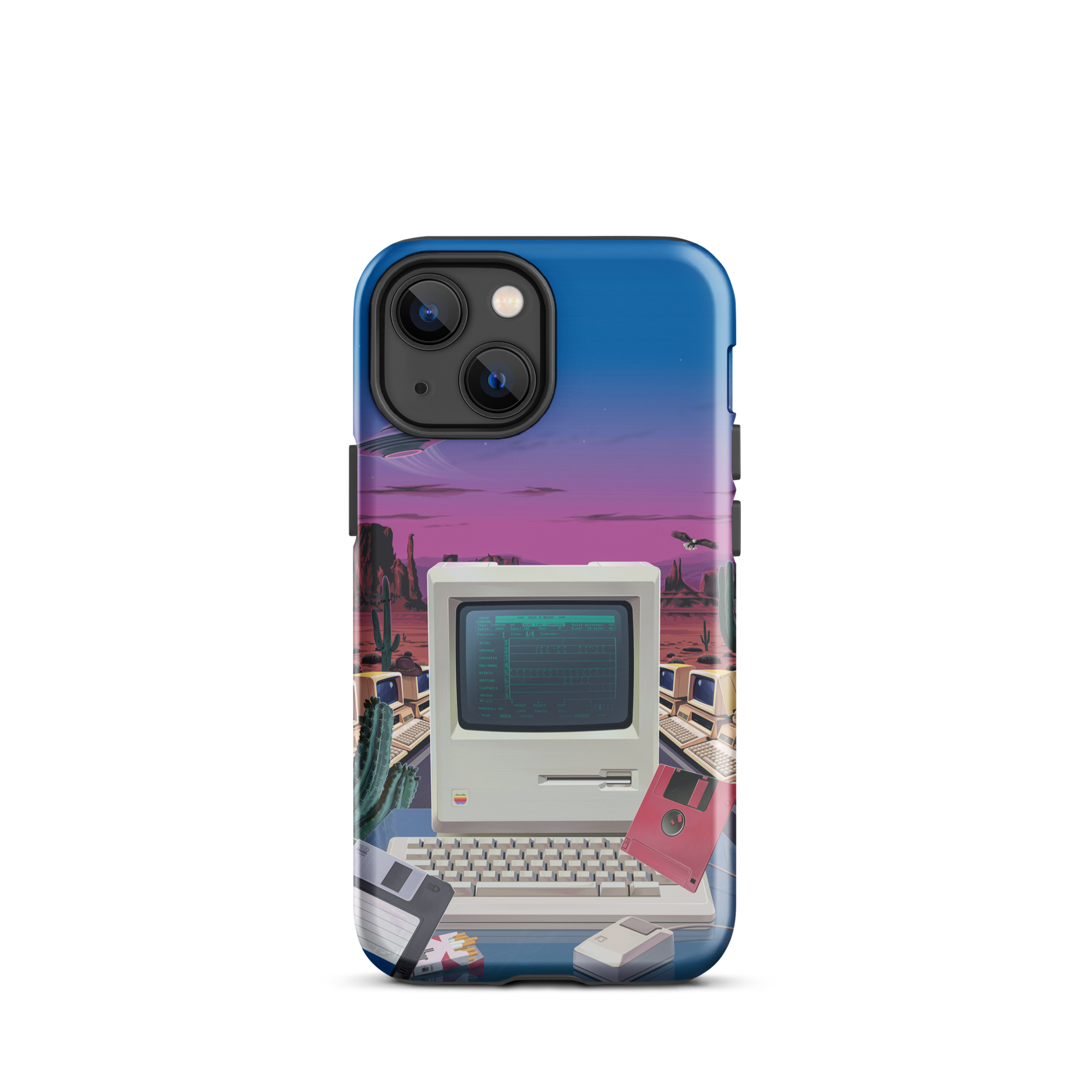 Deep Sequence iPhone Case