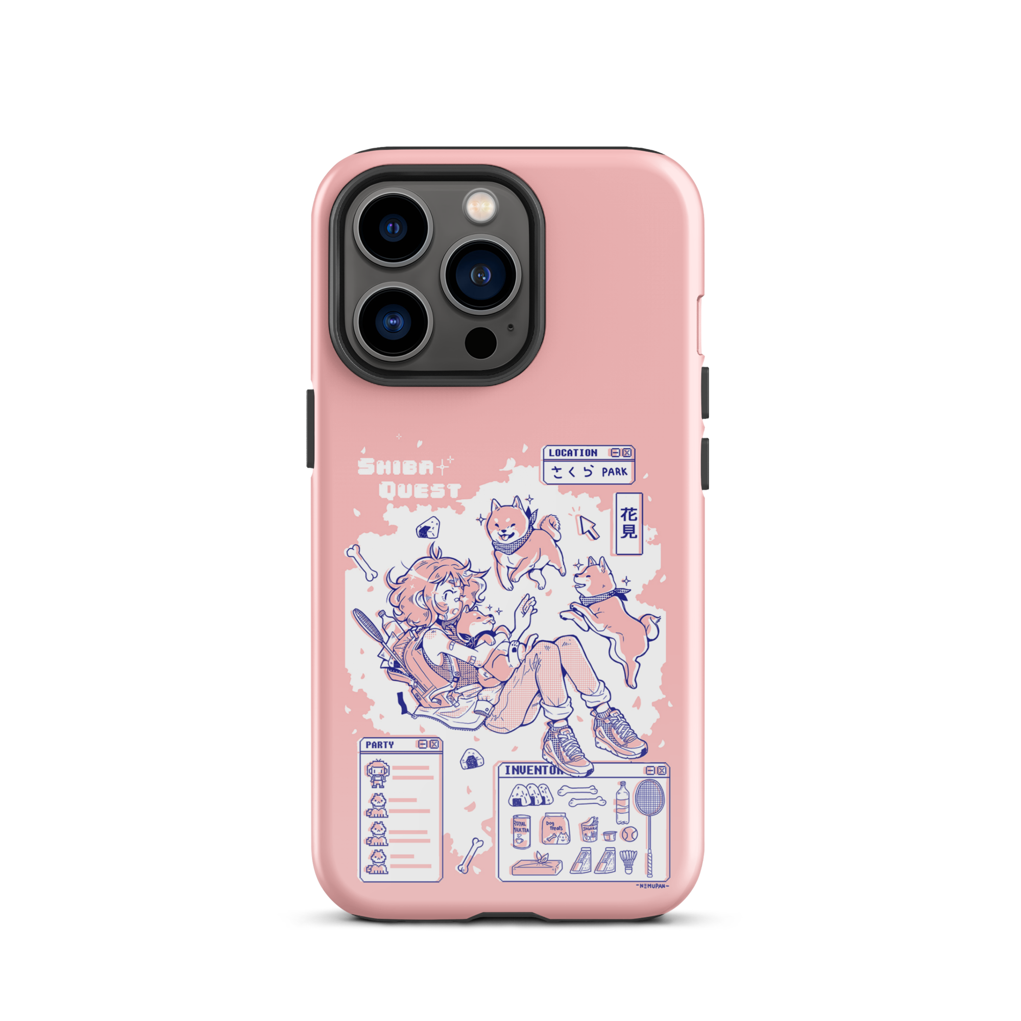 Shiba Quest iPhone Case