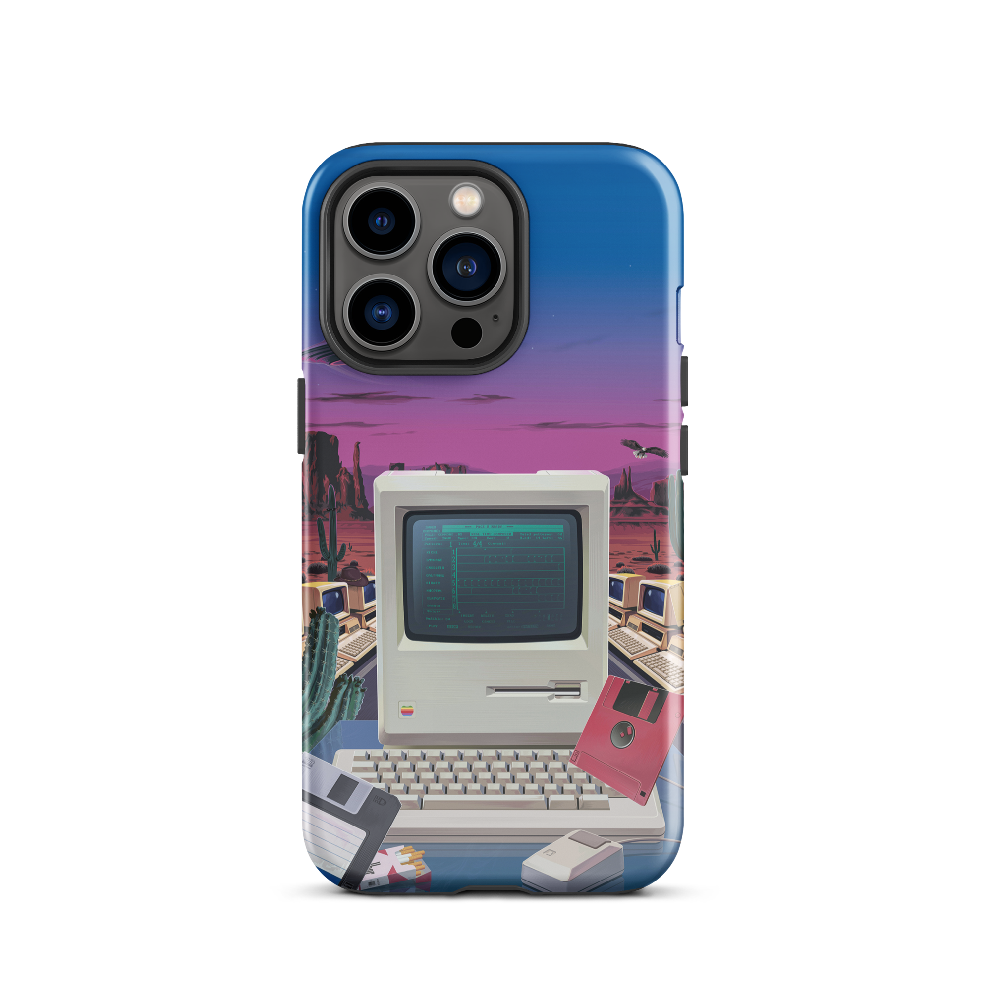 Deep Sequence iPhone Case