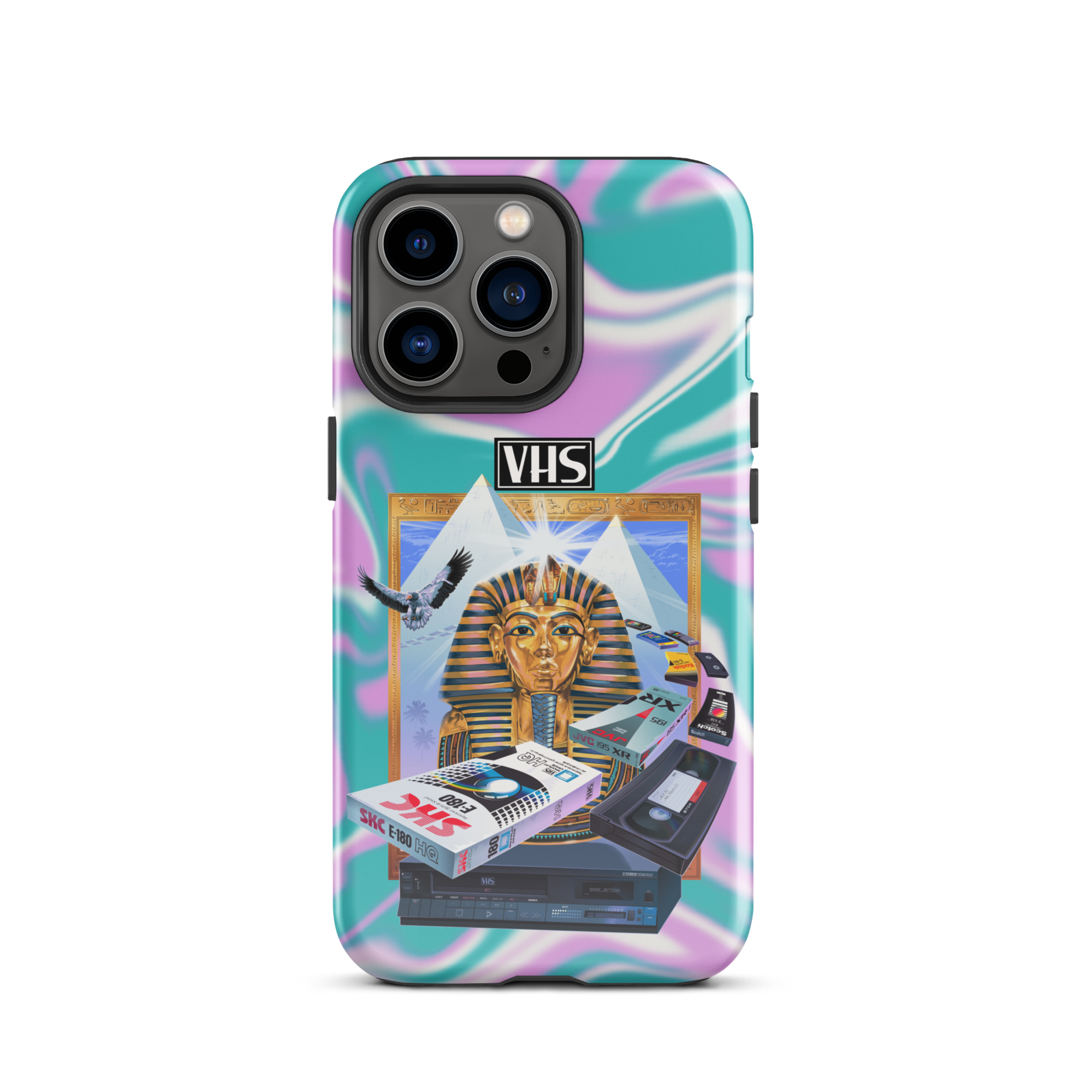 VHS Glyph iPhone Case