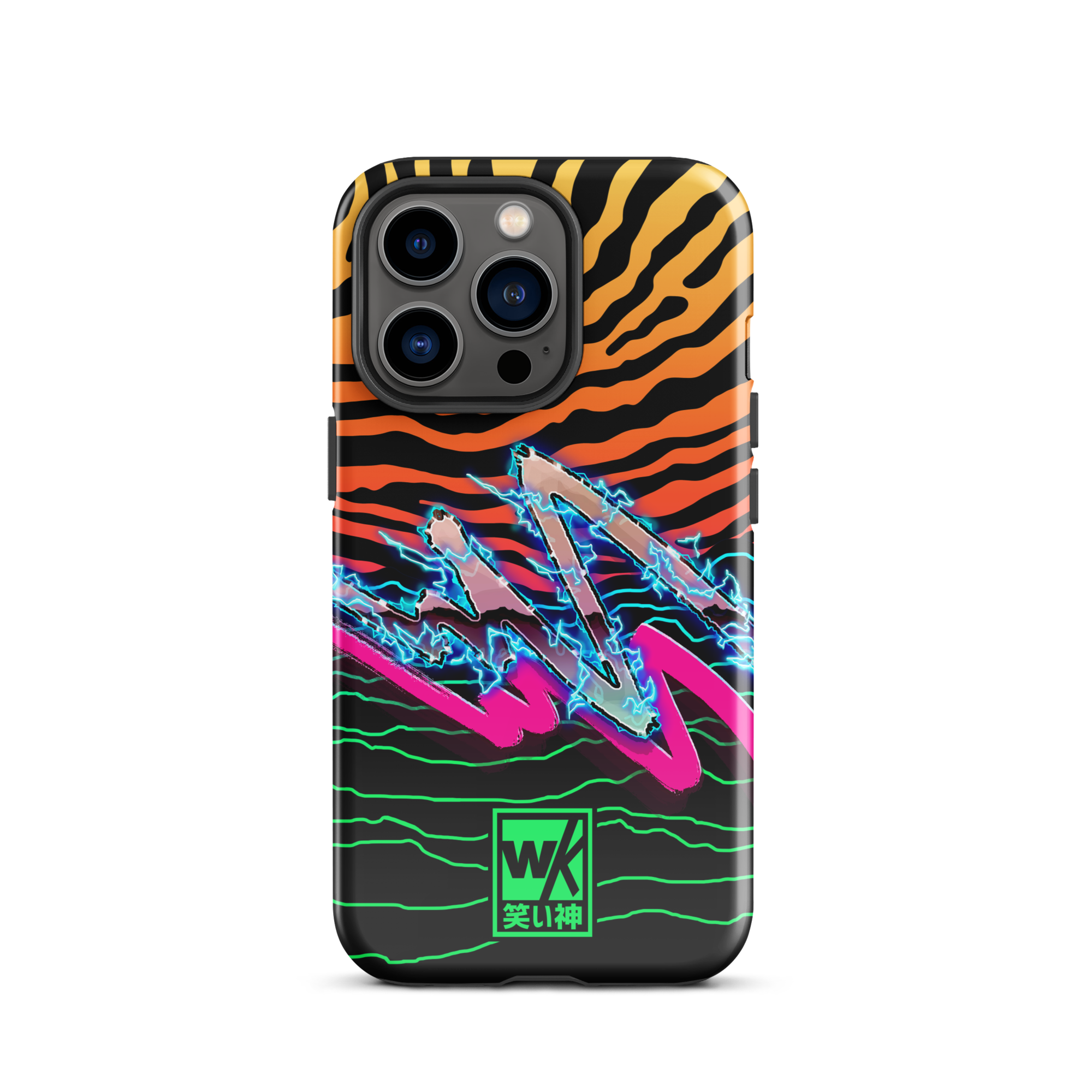 Cyber Jungle iPhone Case