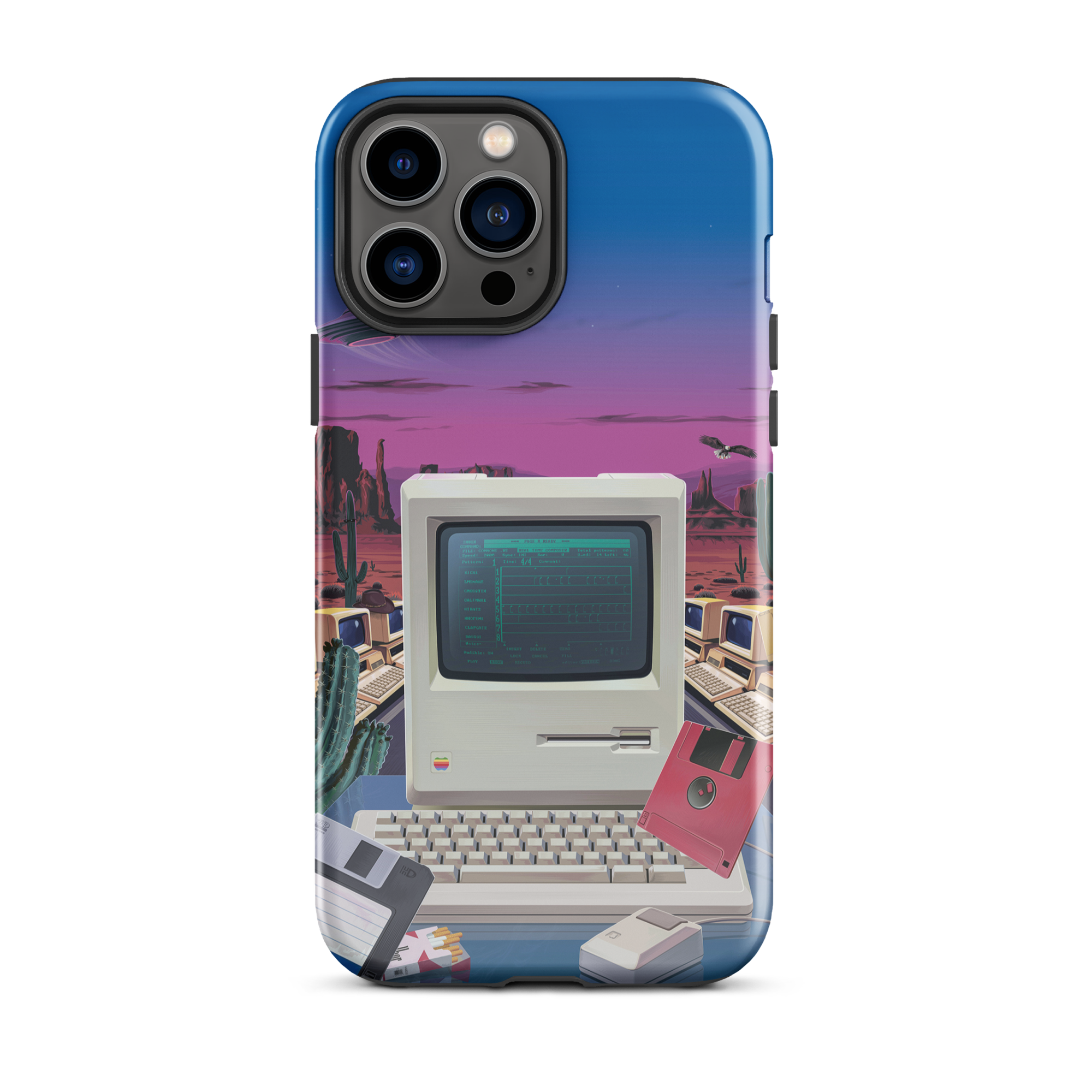 Deep Sequence iPhone Case