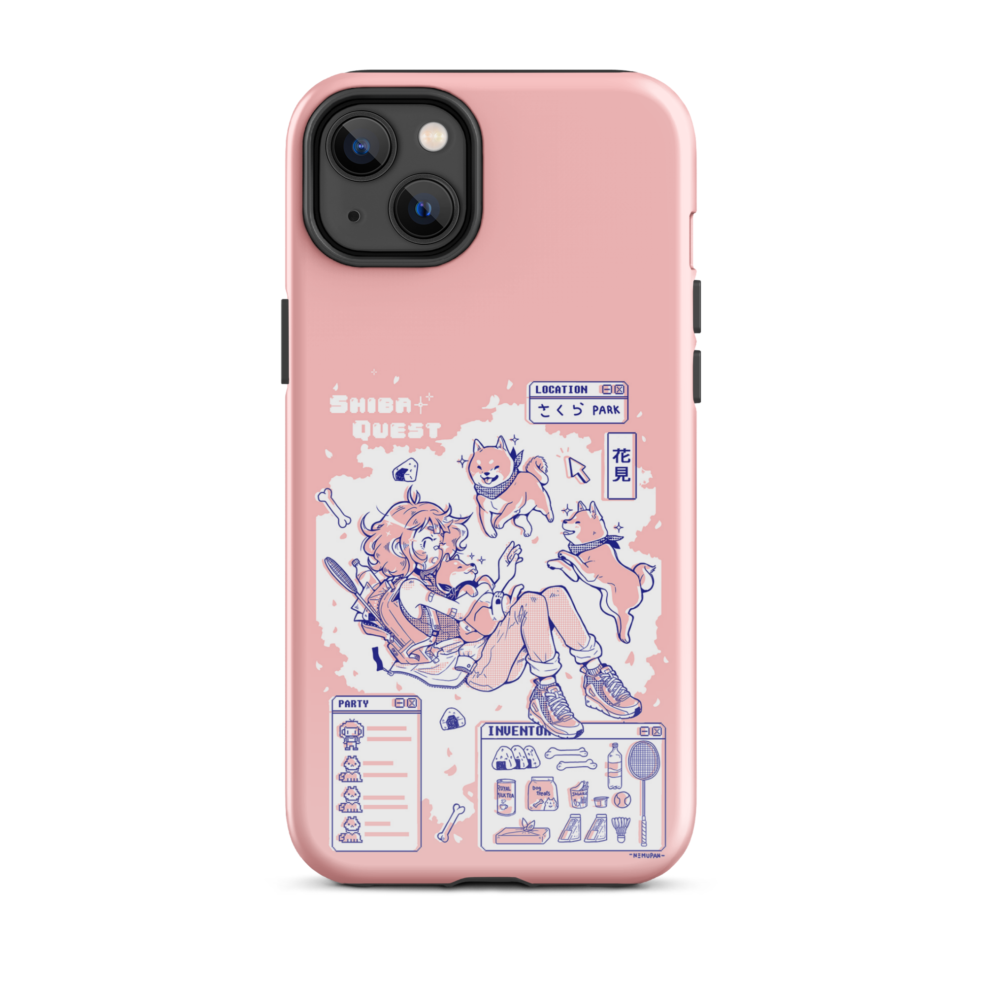 Shiba Quest iPhone Case