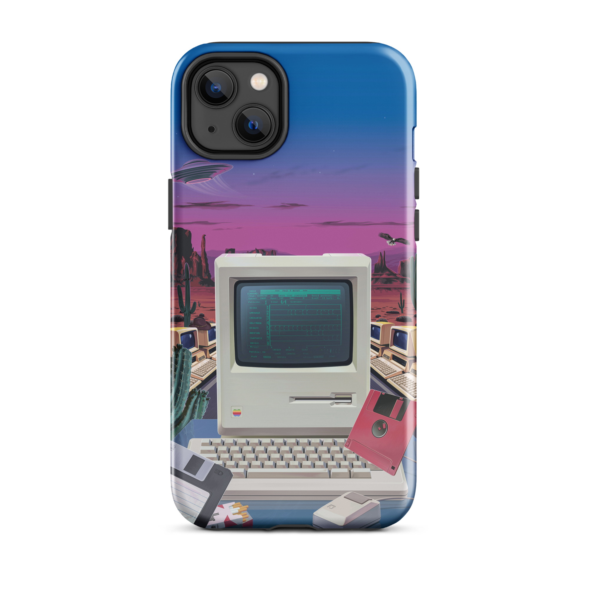 Deep Sequence iPhone Case