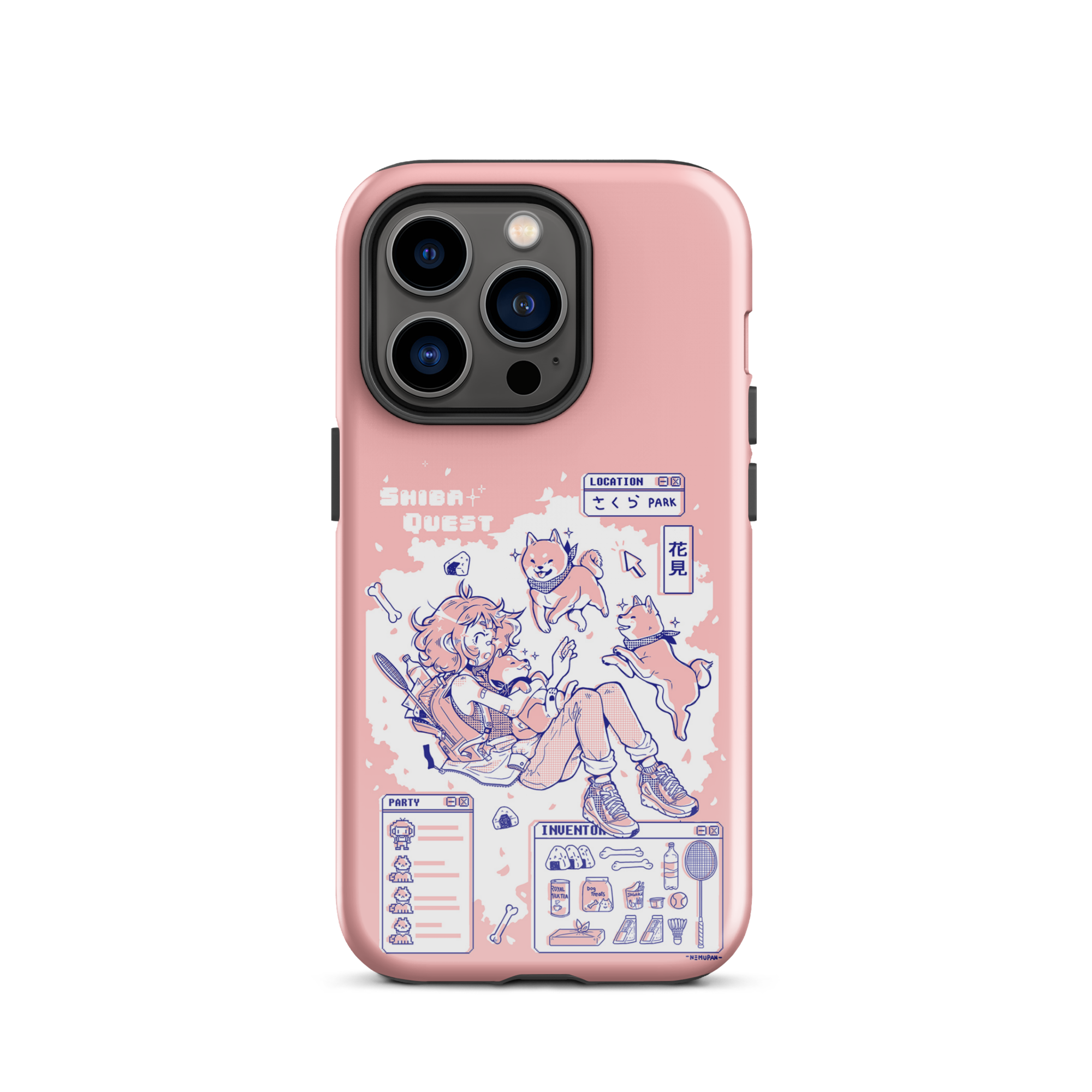Shiba Quest iPhone Case