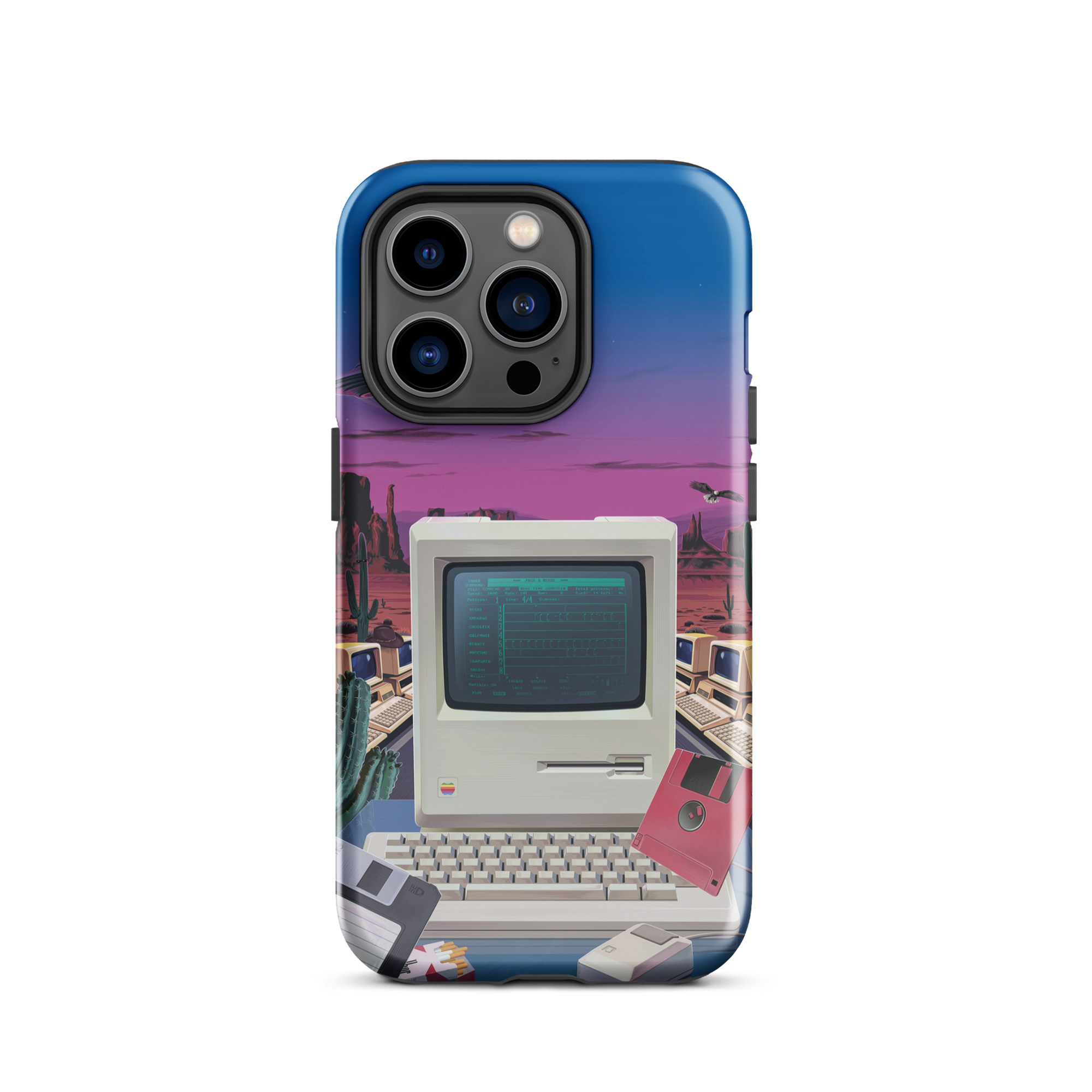 Deep Sequence iPhone Case