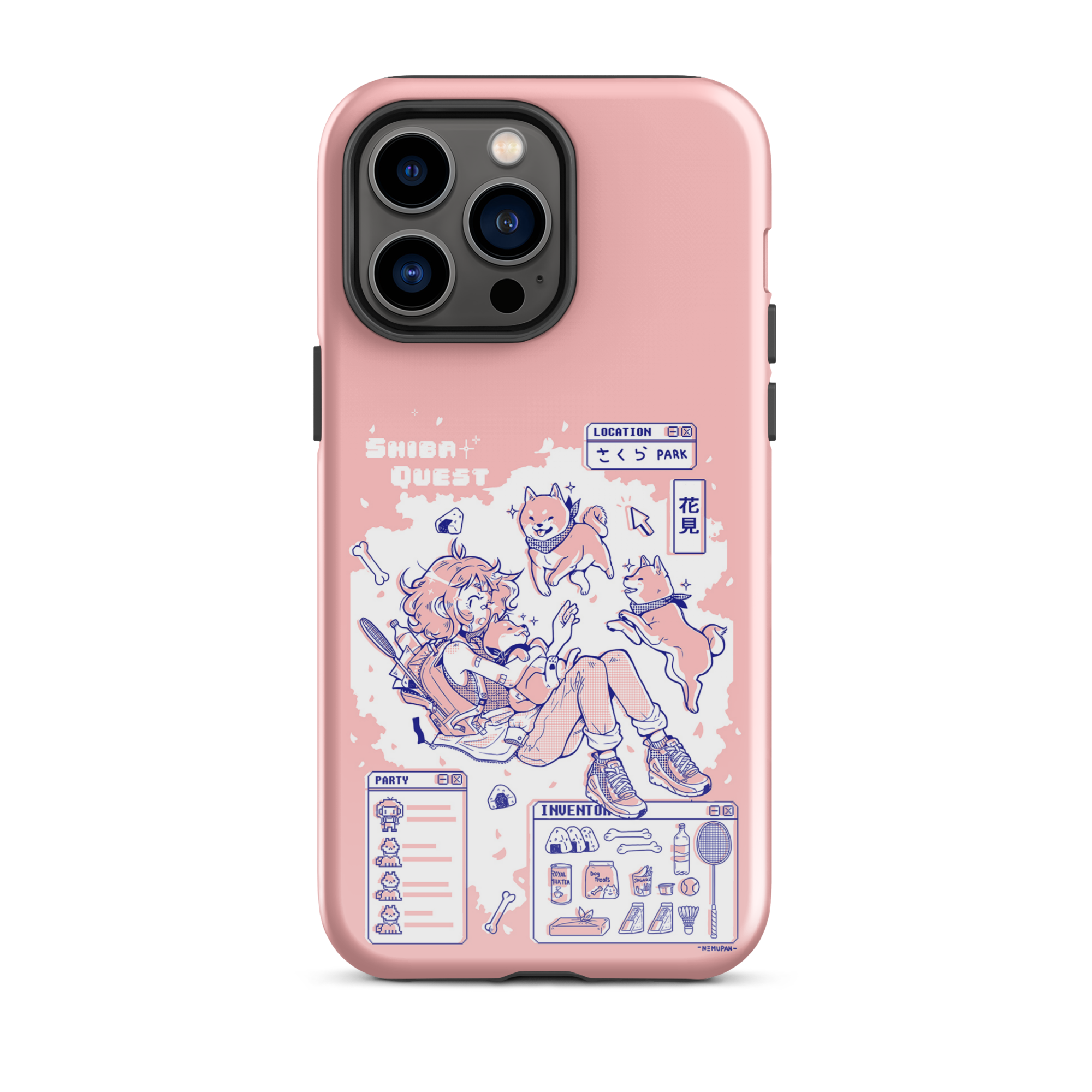 Shiba Quest iPhone Case