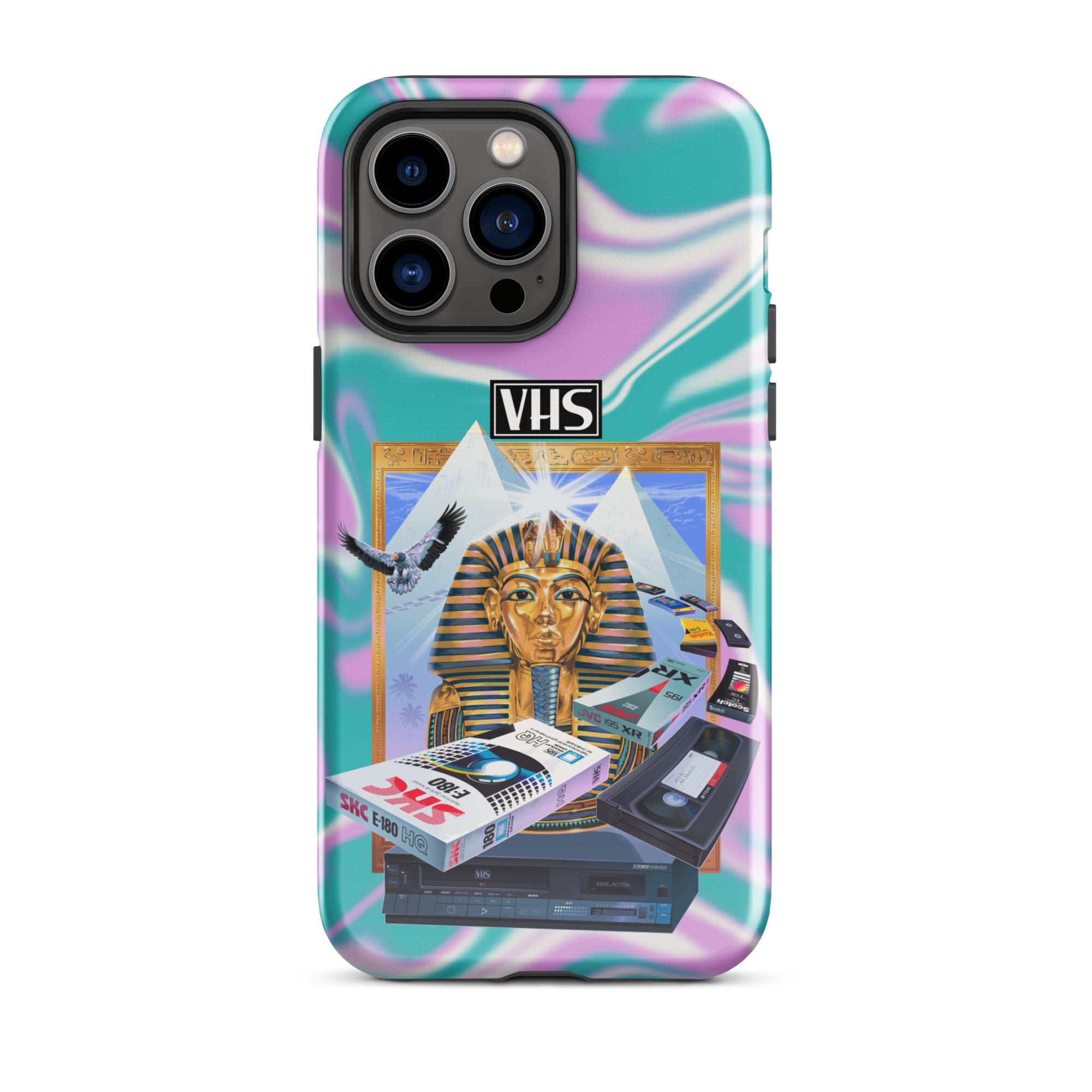 VHS Glyph iPhone Case