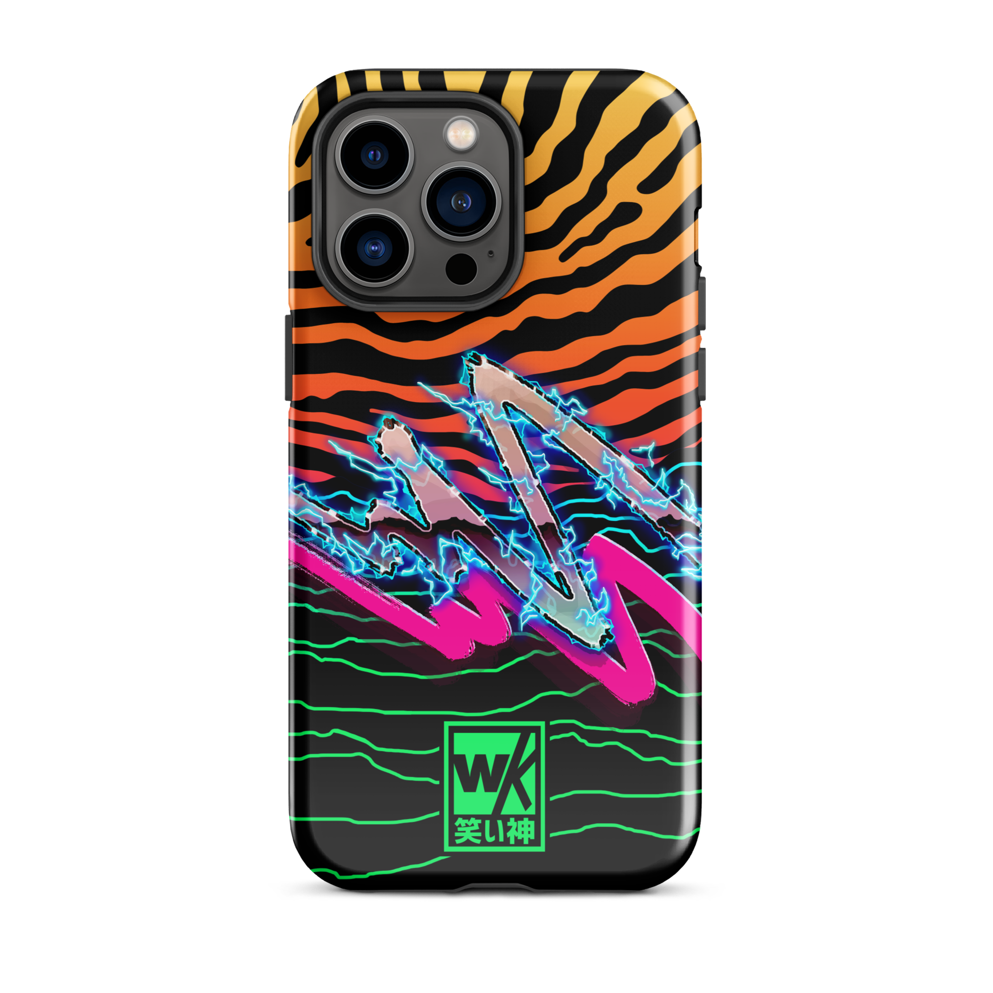 Cyber Jungle iPhone Case