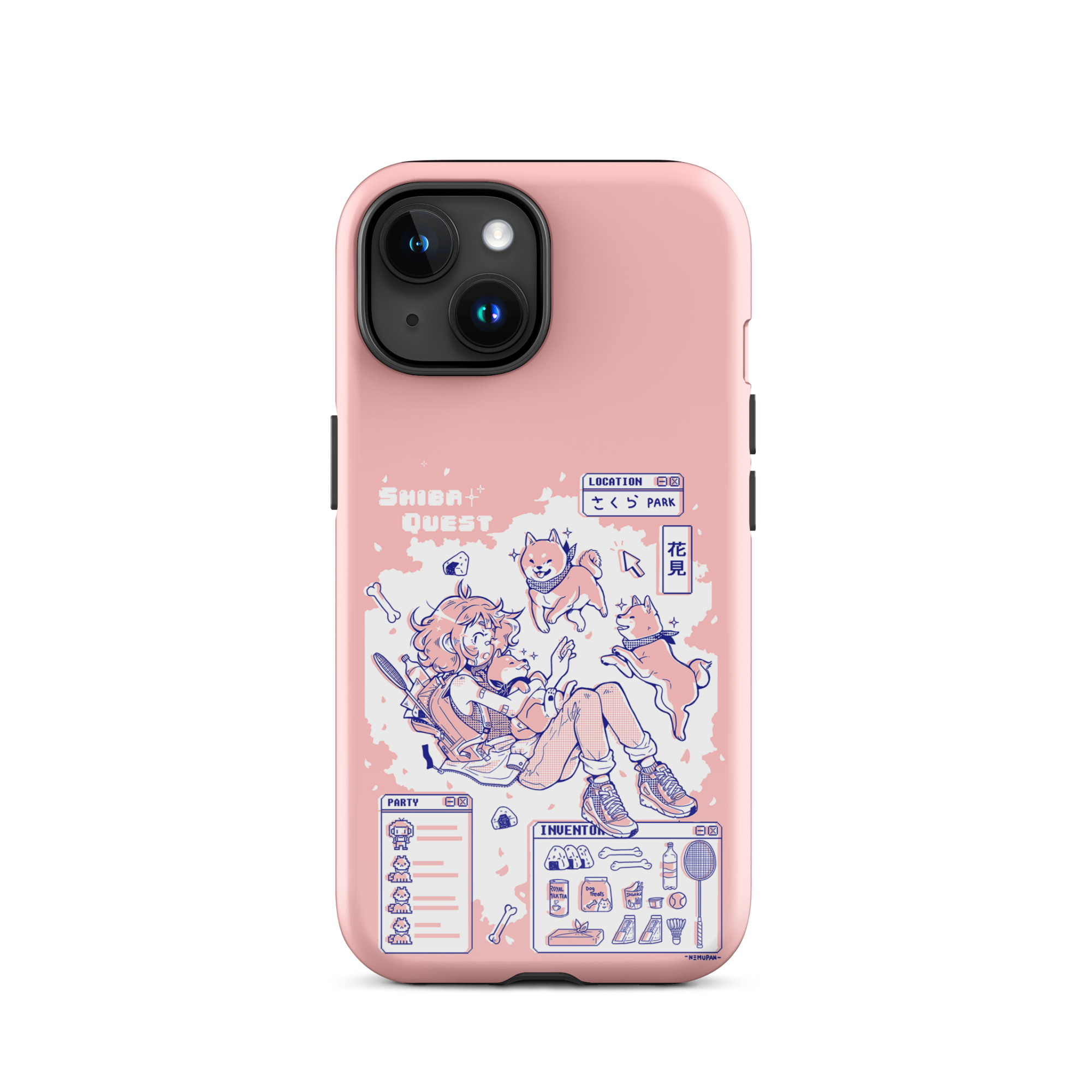 Shiba Quest iPhone Case