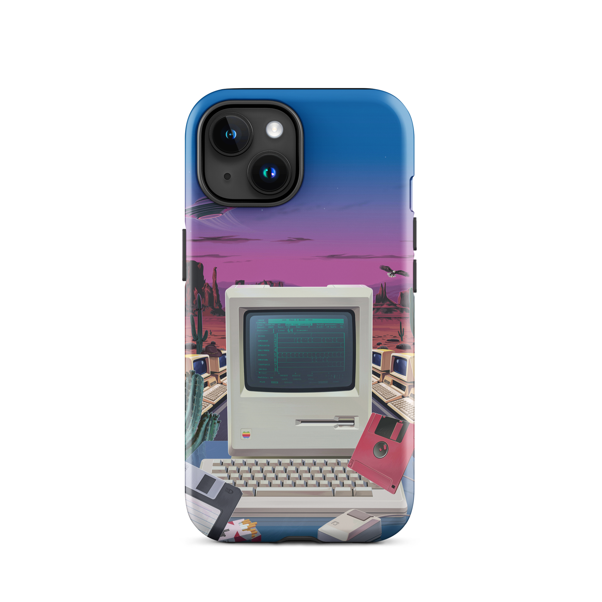 Deep Sequence iPhone Case