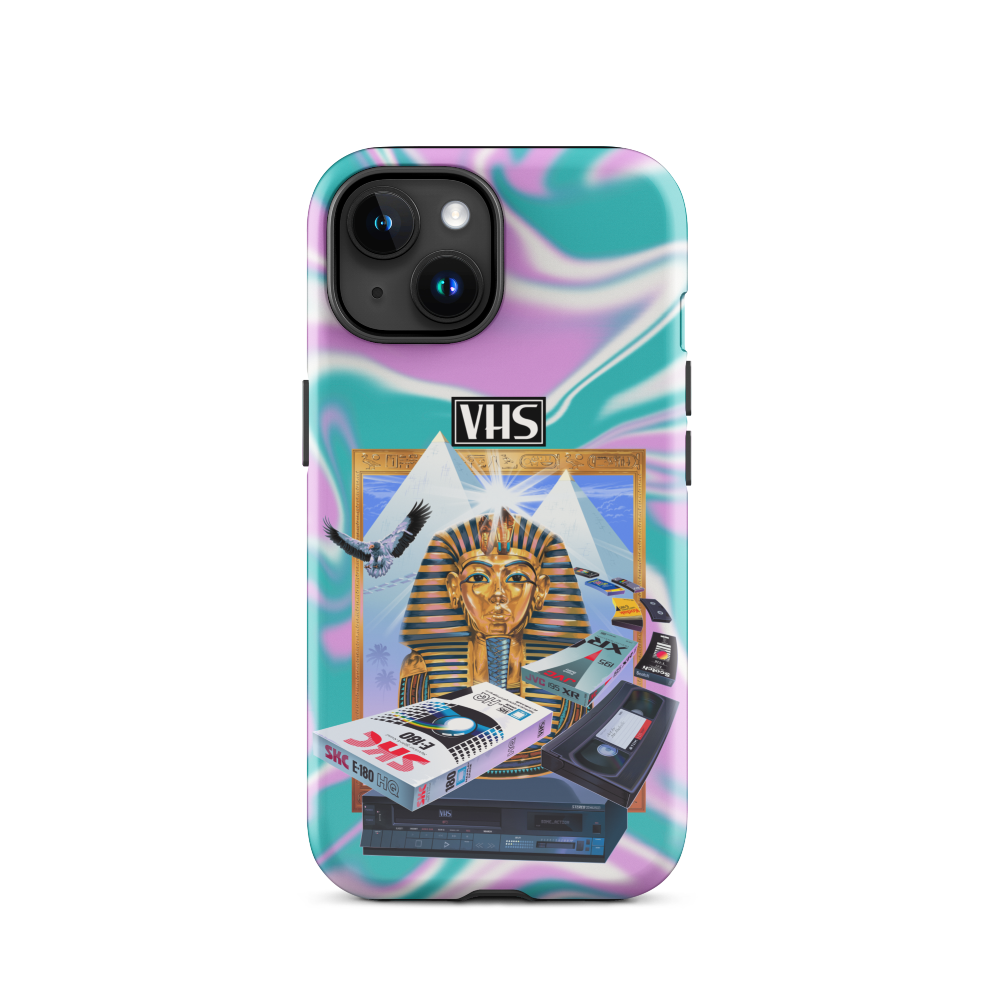 VHS Glyph iPhone Case
