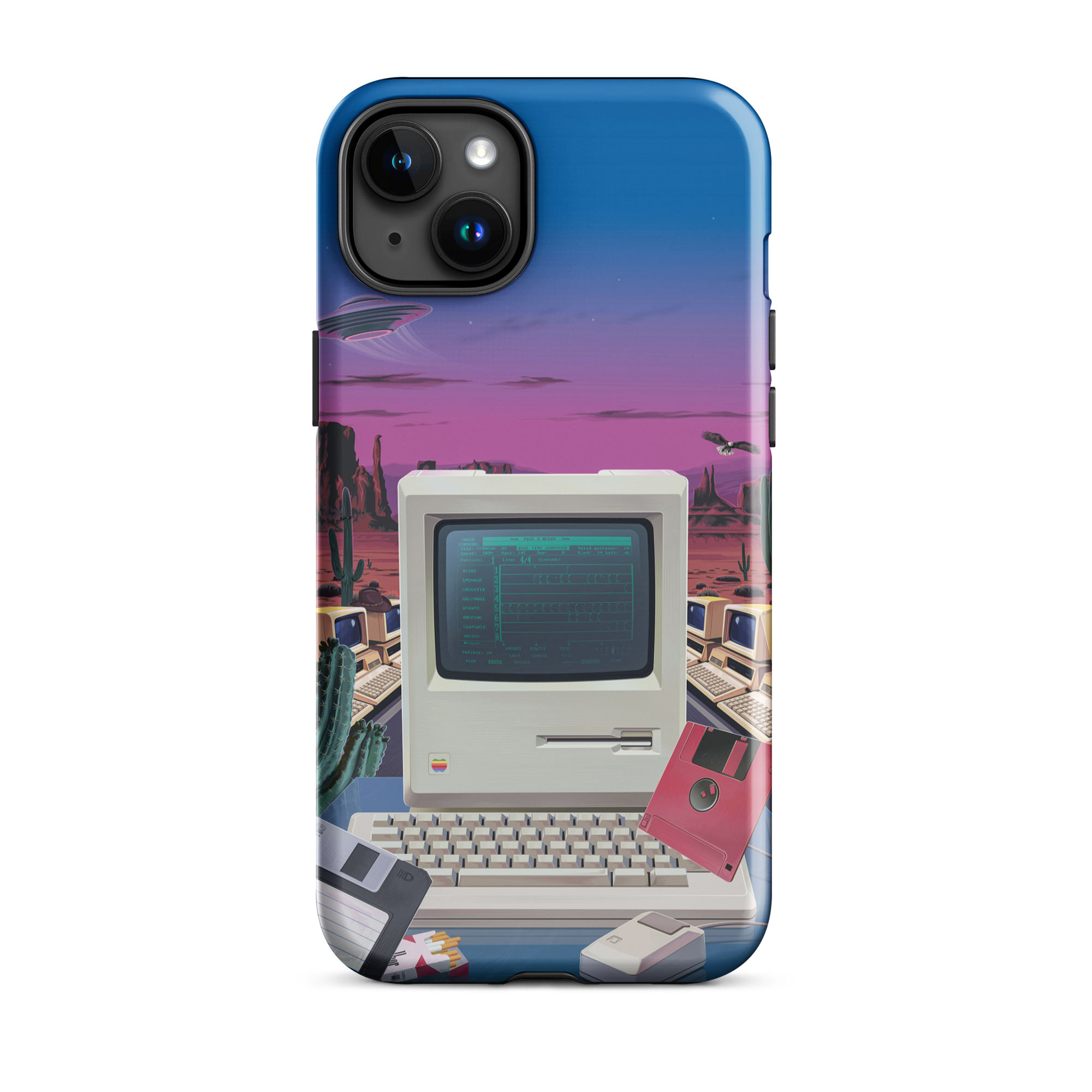 Deep Sequence iPhone Case