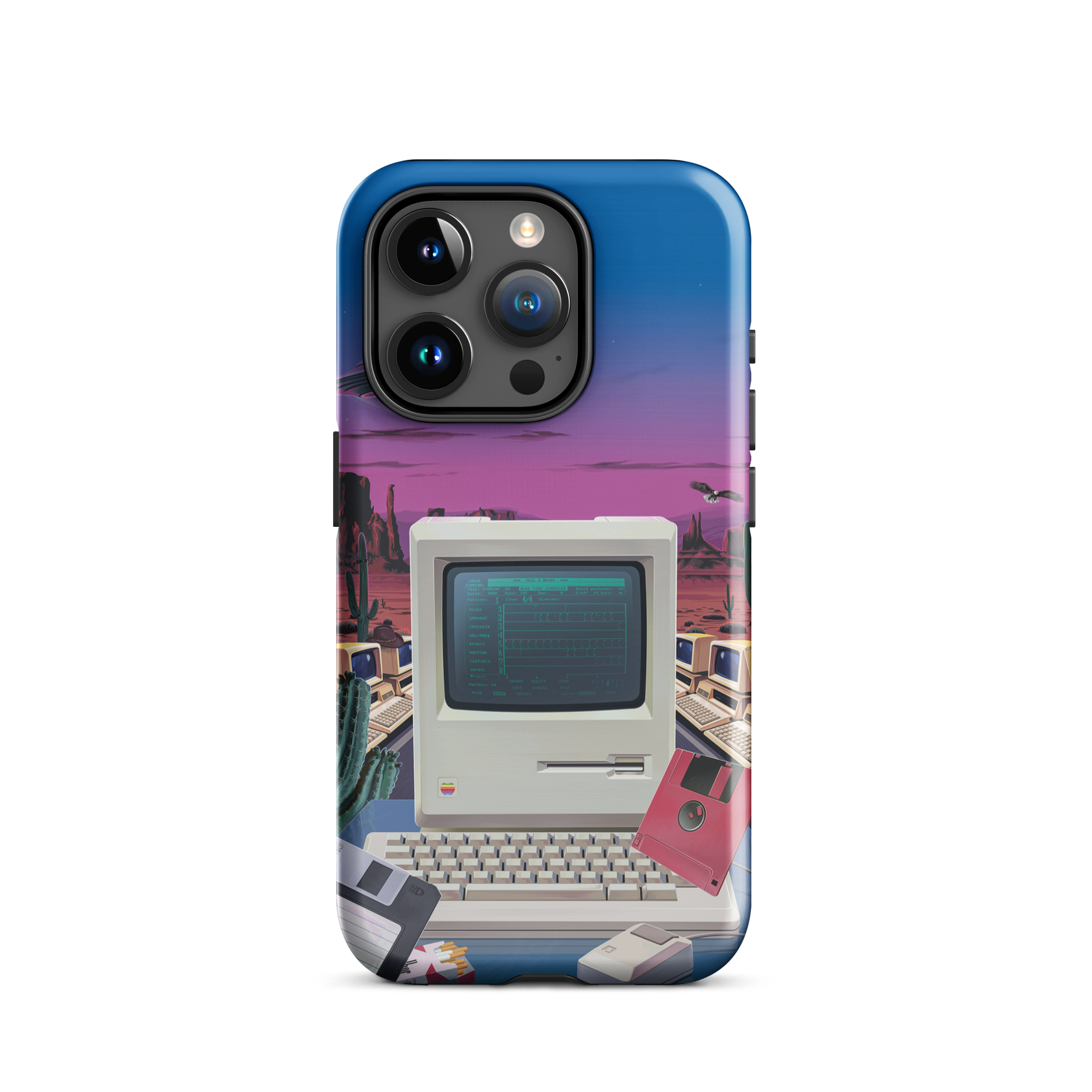 Deep Sequence iPhone Case