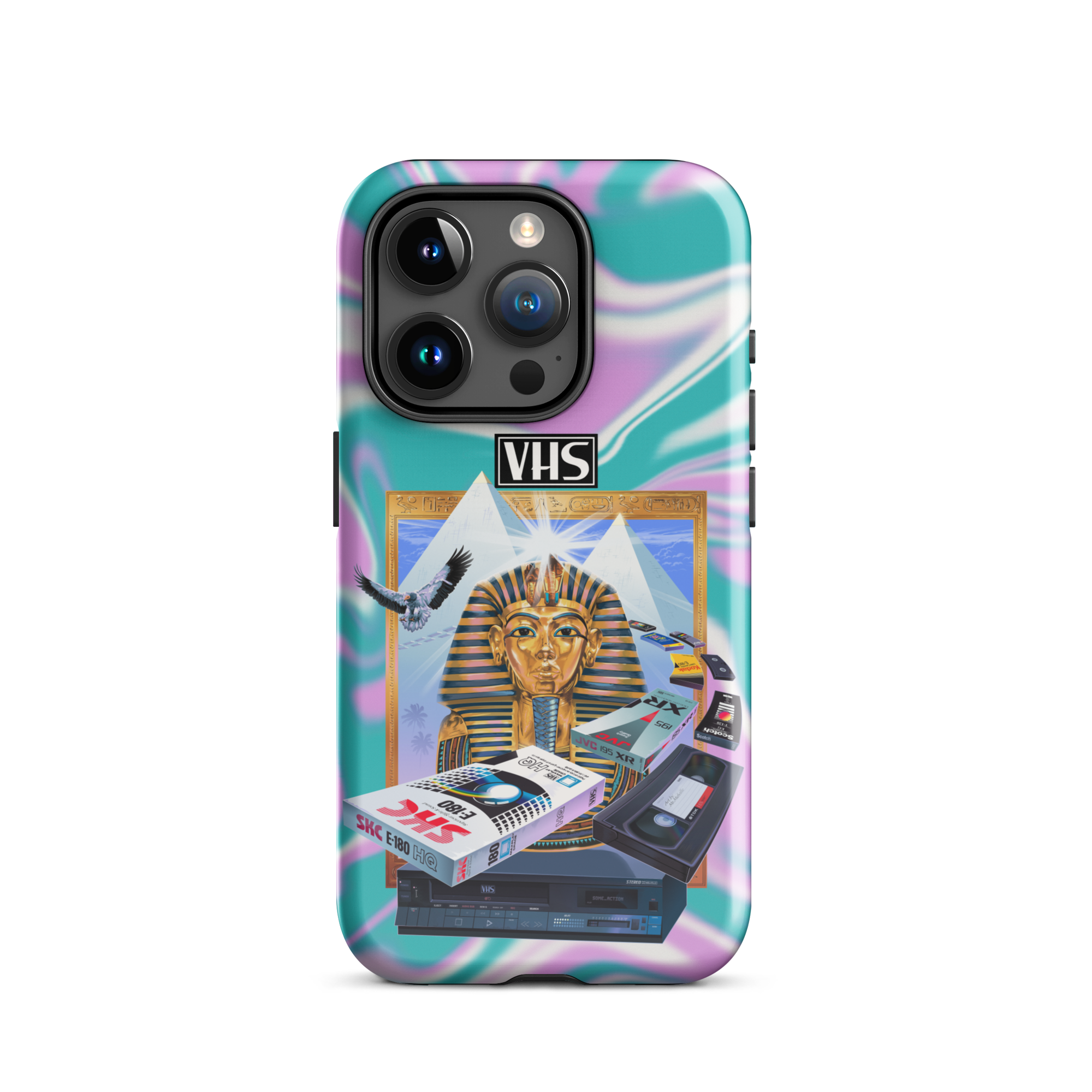 VHS Glyph iPhone Case