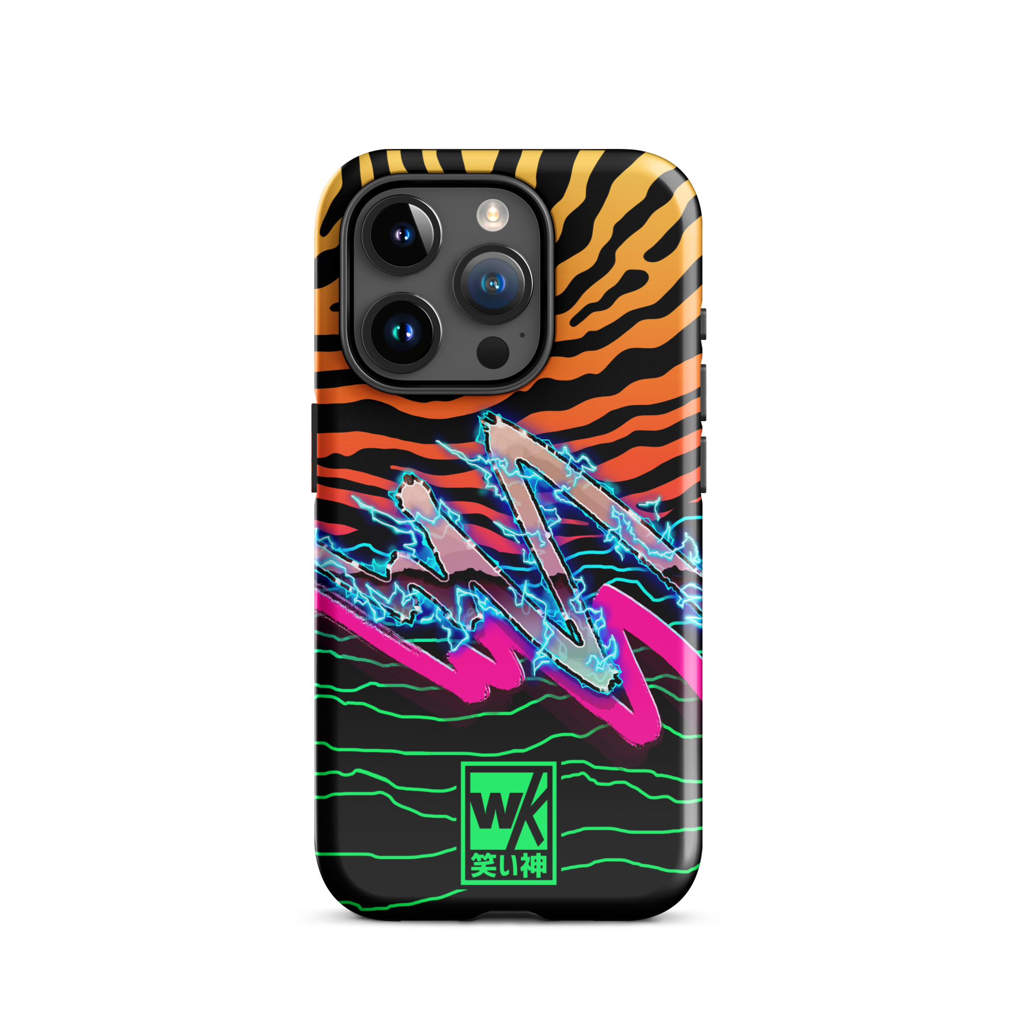 Cyber Jungle iPhone Case
