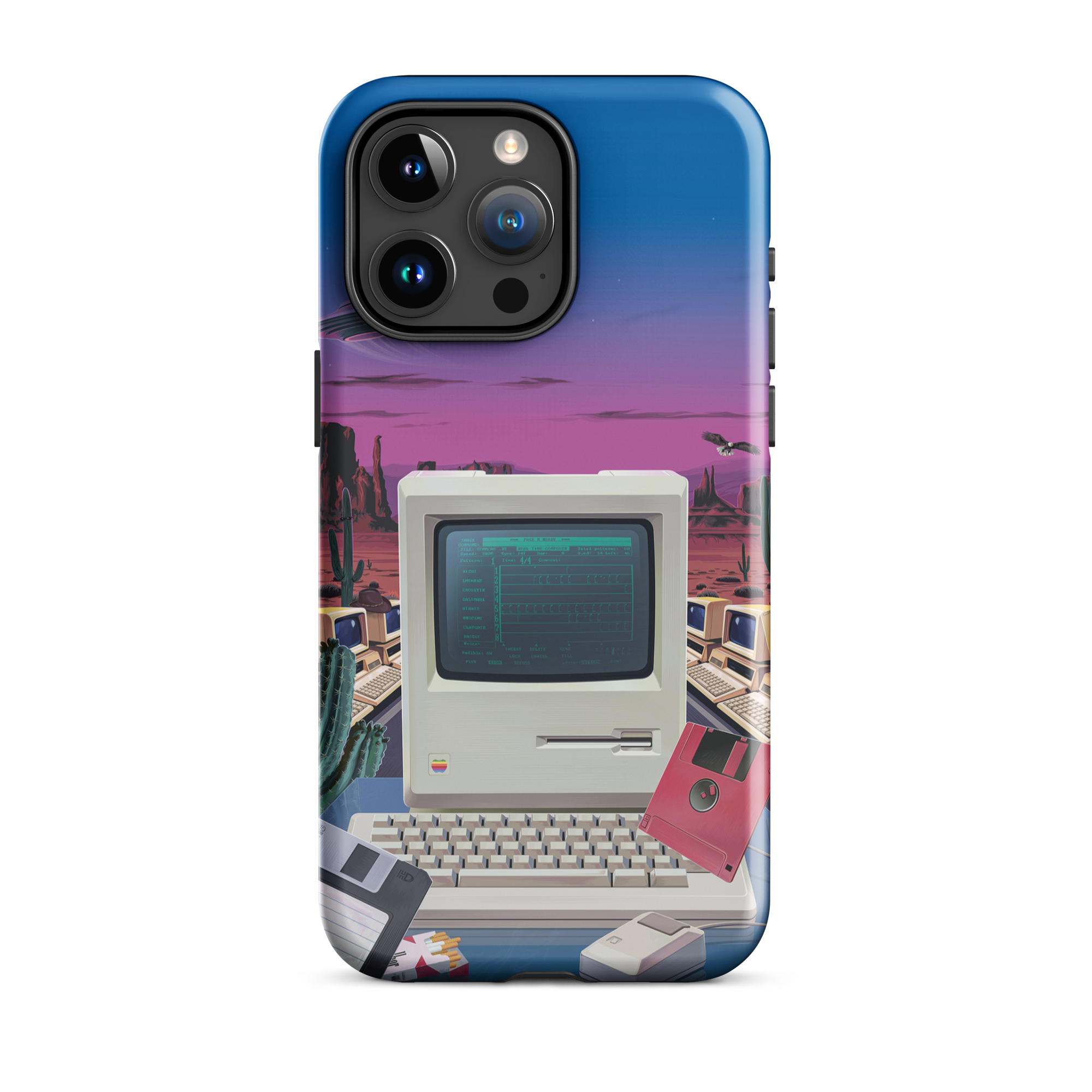 Deep Sequence iPhone Case