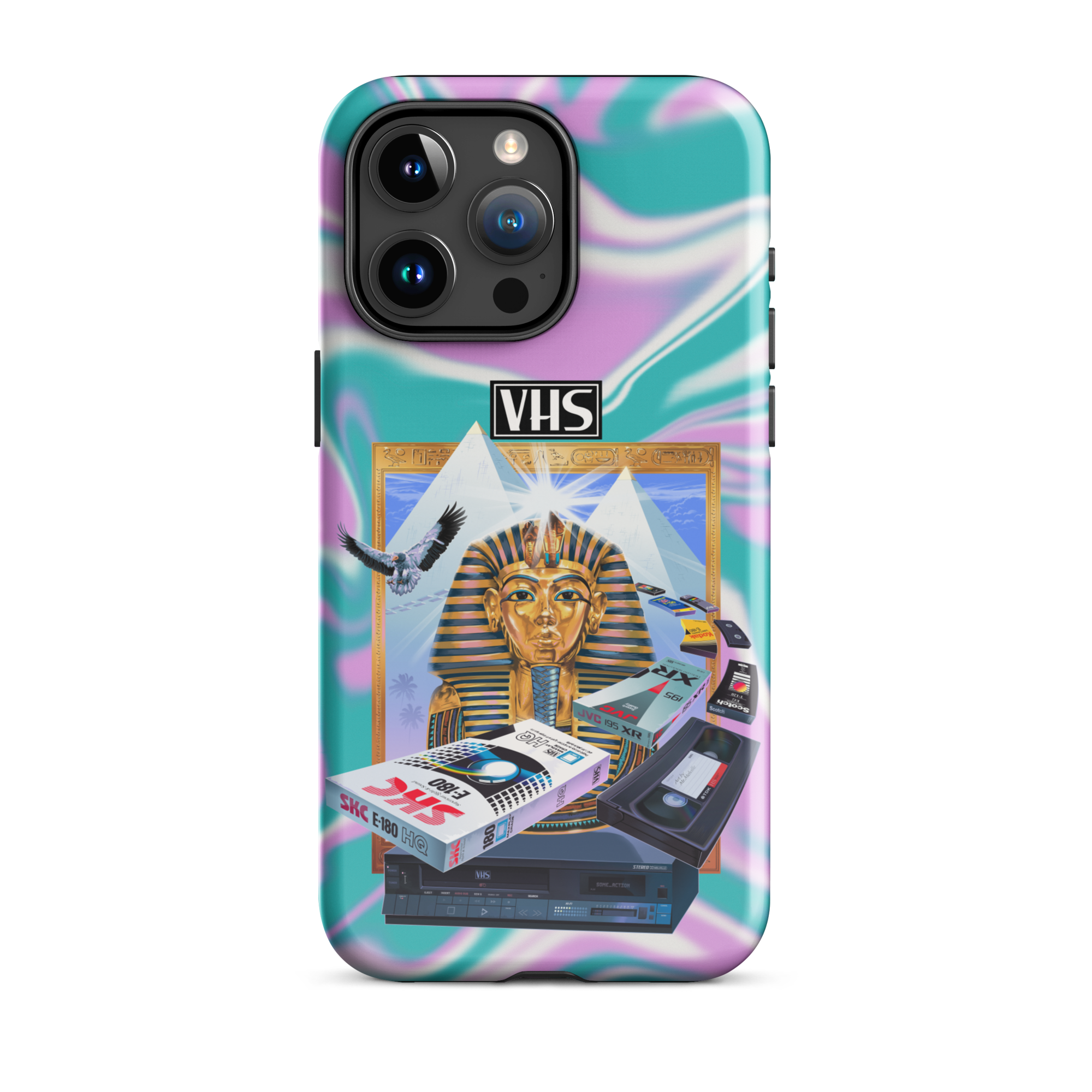 VHS Glyph iPhone Case