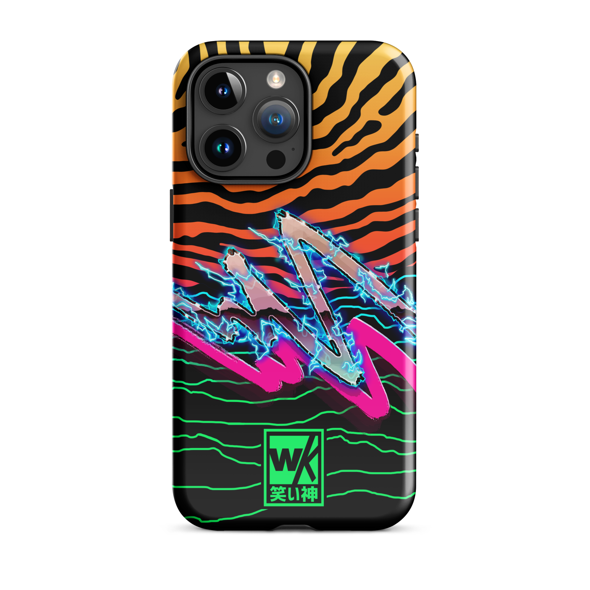 Cyber Jungle iPhone Case