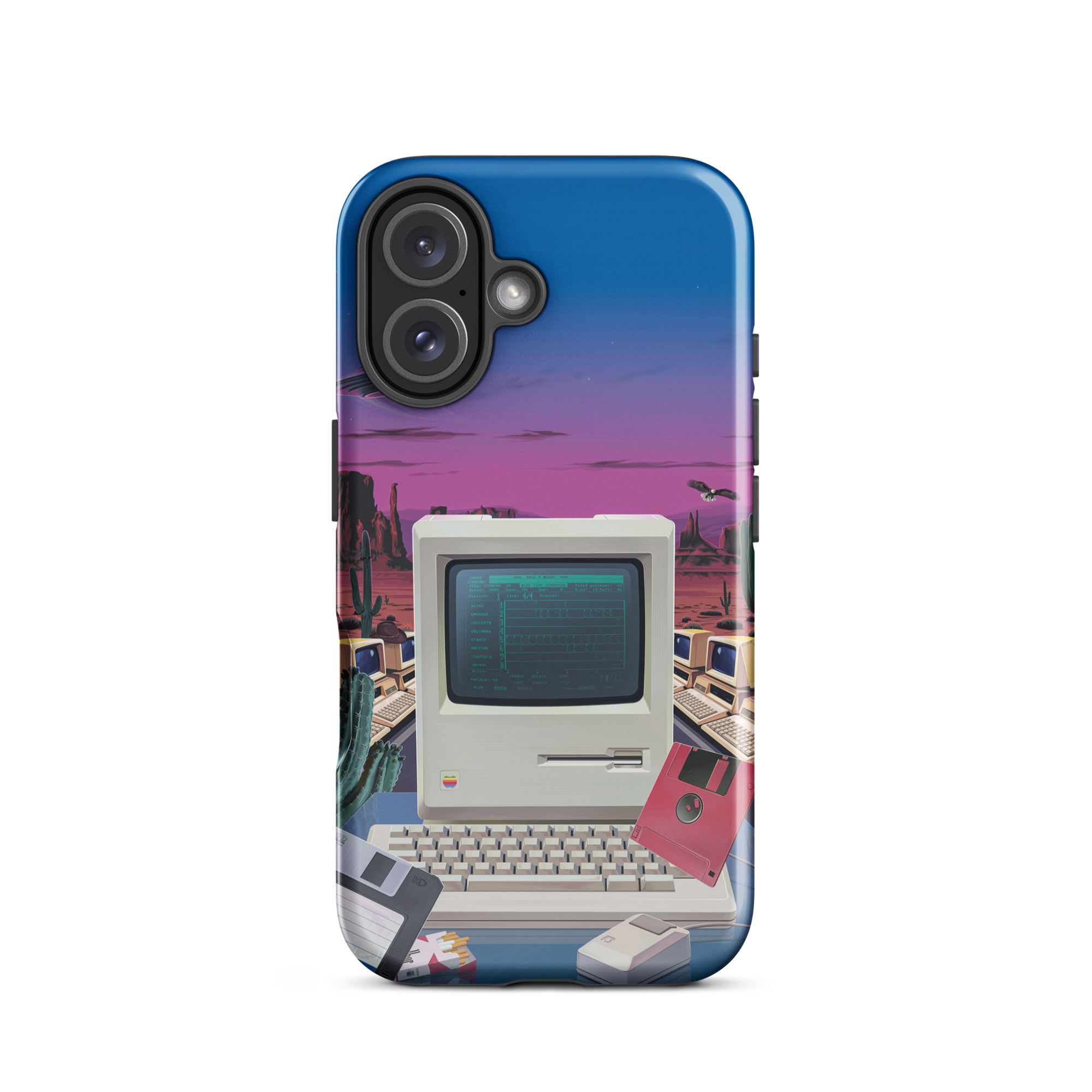 Deep Sequence iPhone Case