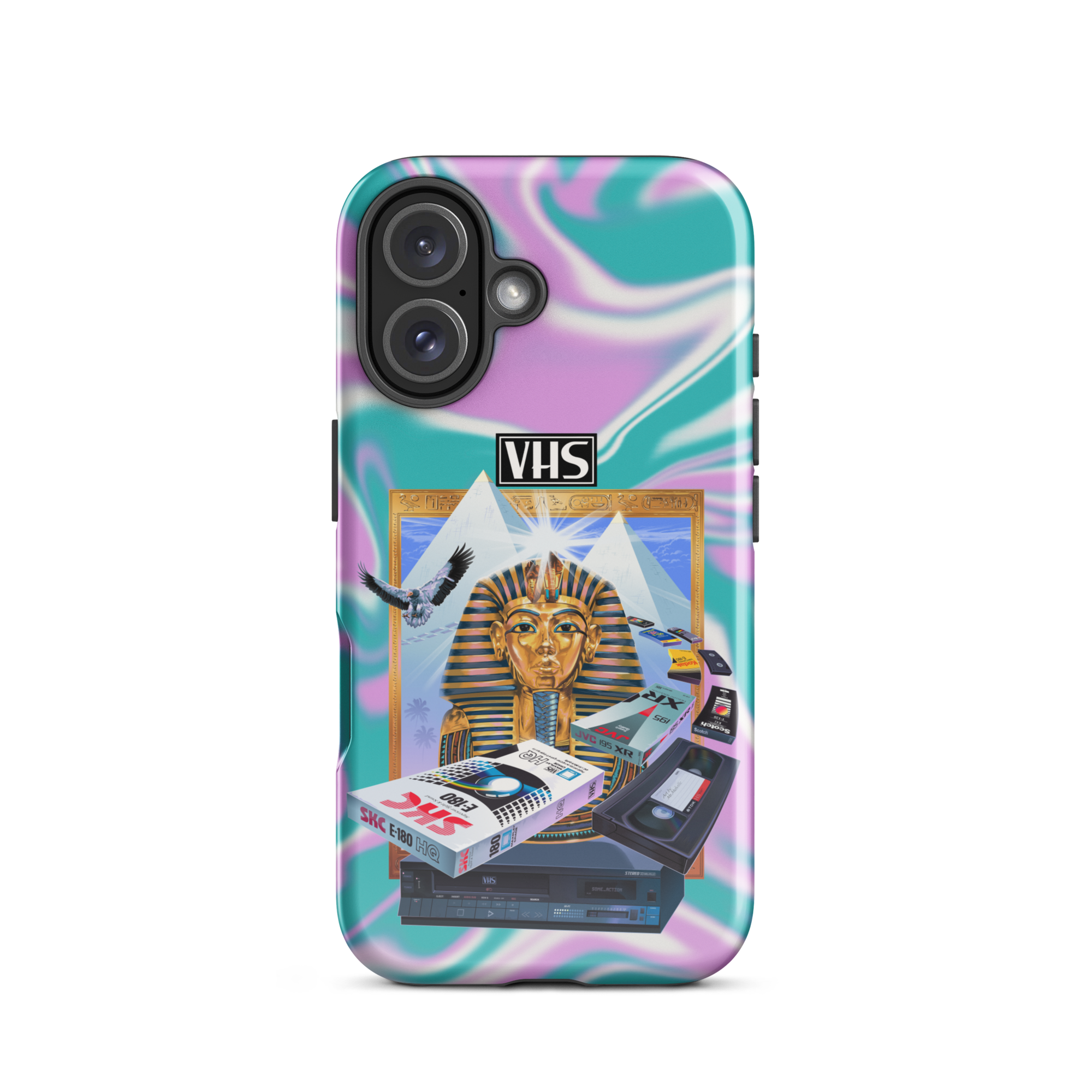 VHS Glyph iPhone Case