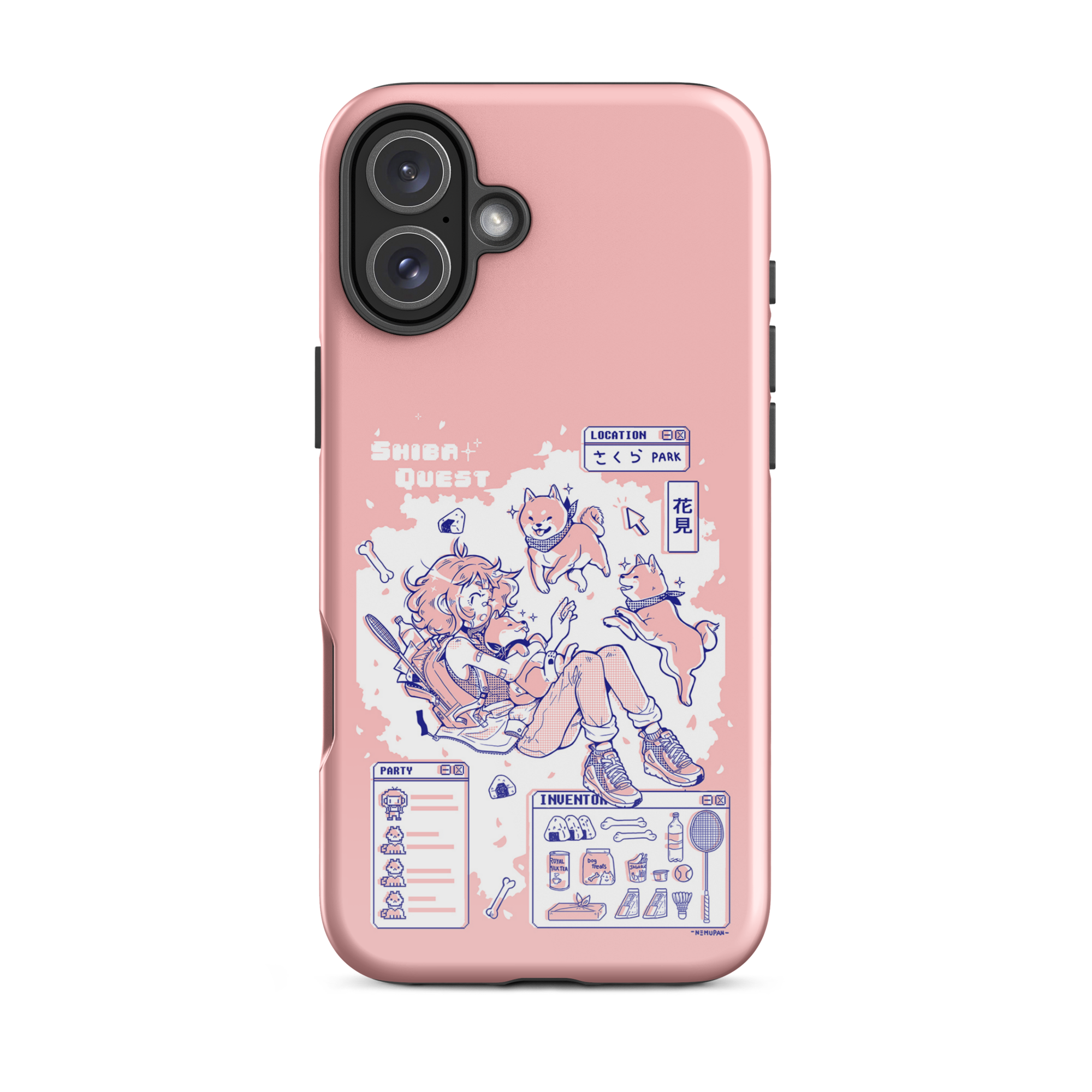Shiba Quest iPhone Case