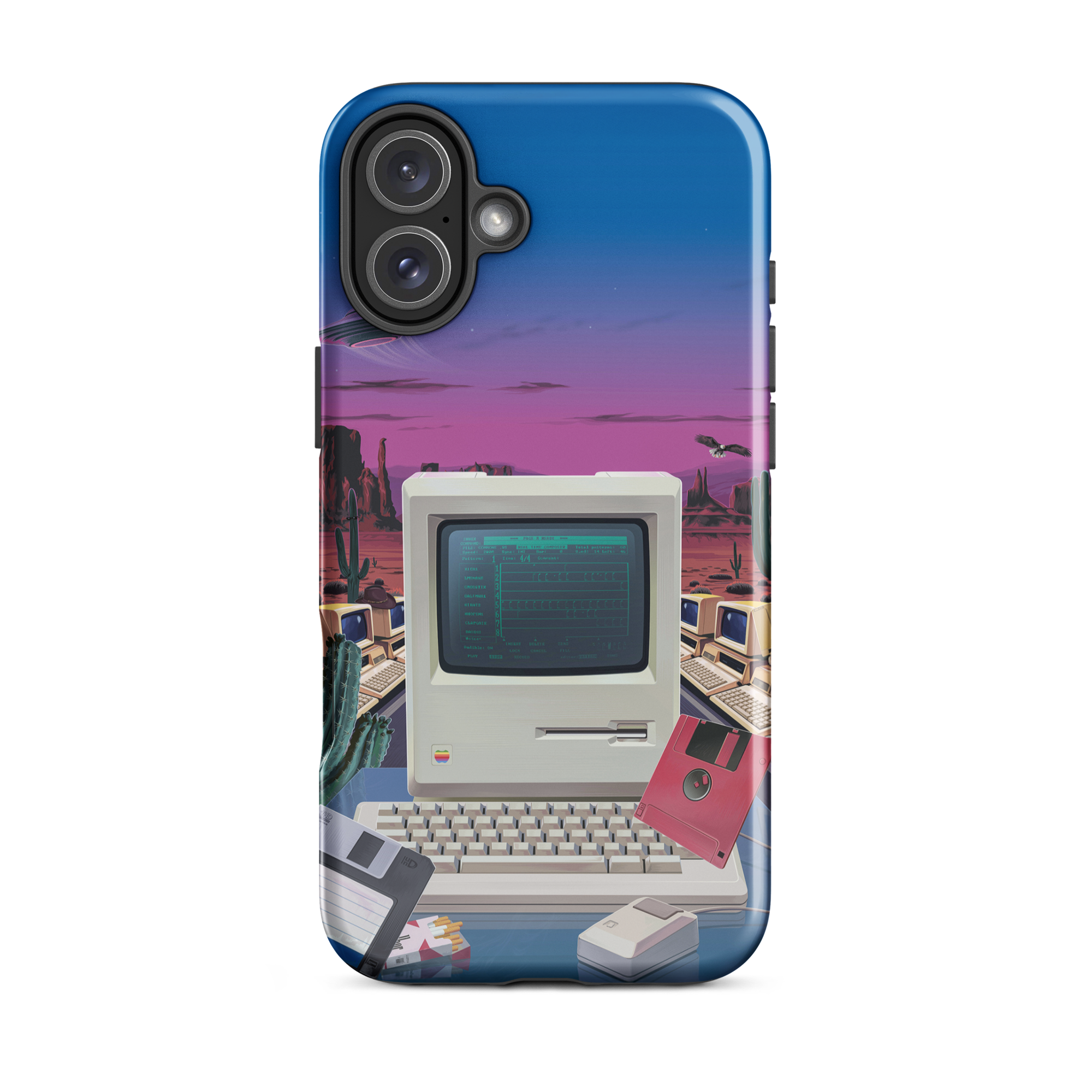 Deep Sequence iPhone Case