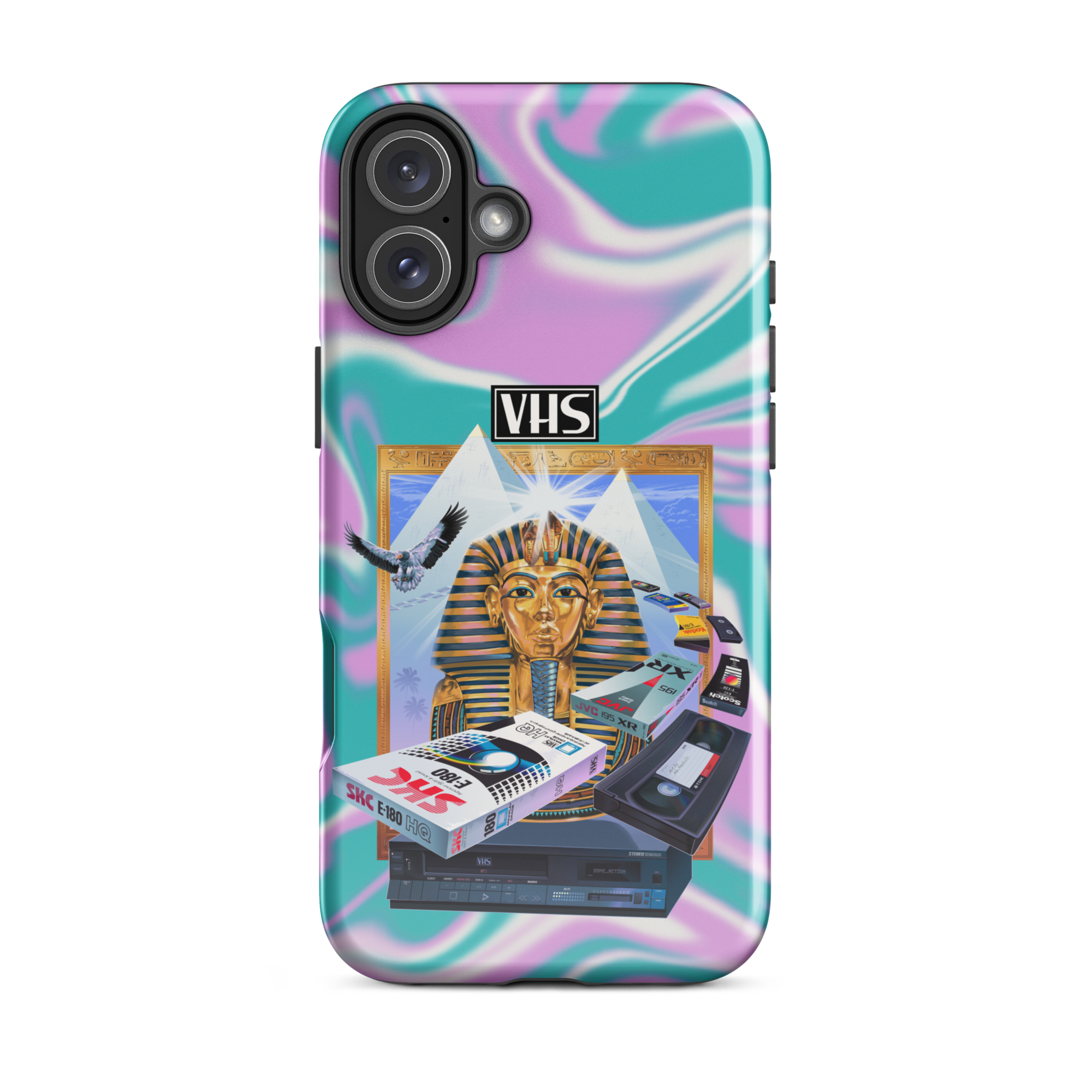 VHS Glyph iPhone Case