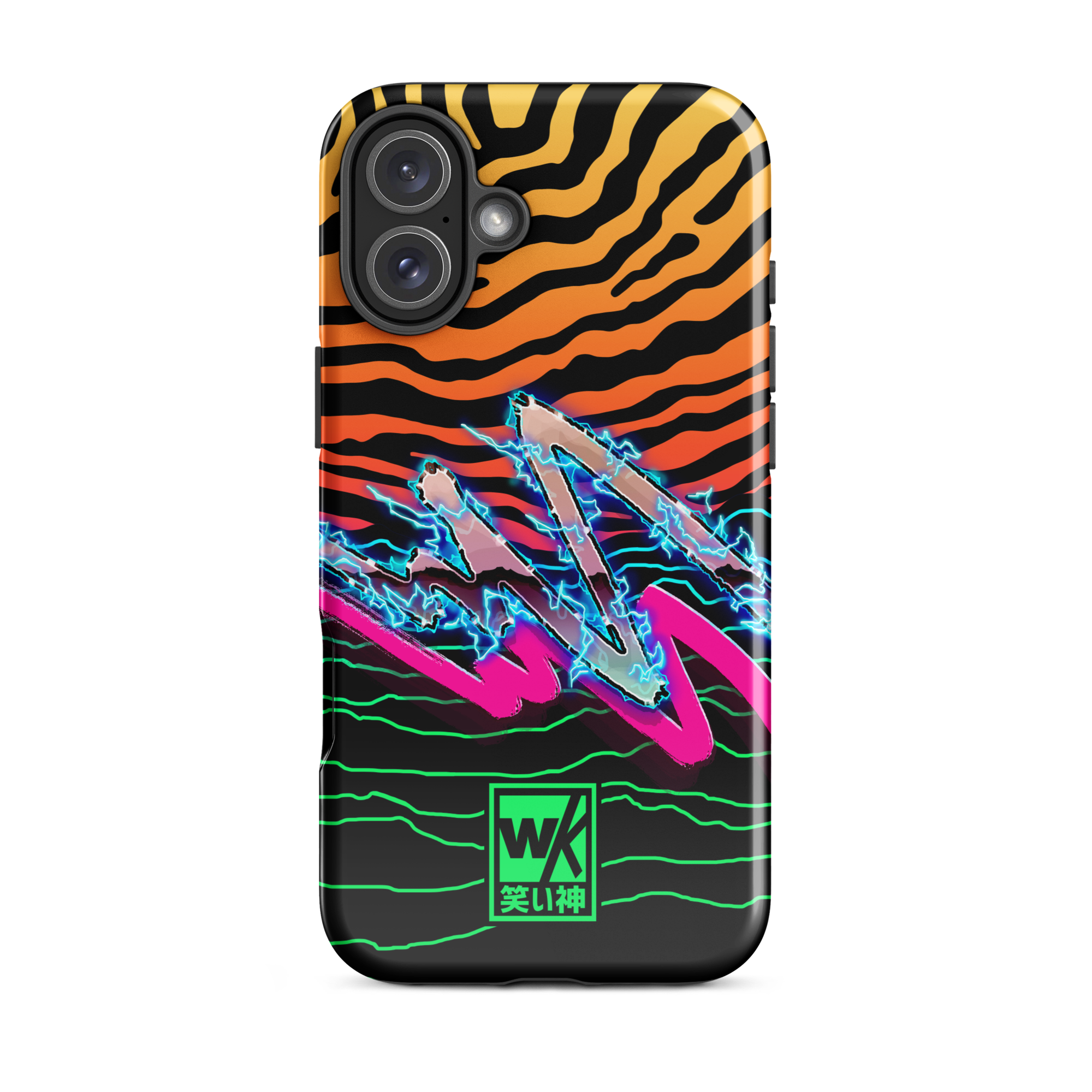 Cyber Jungle iPhone Case