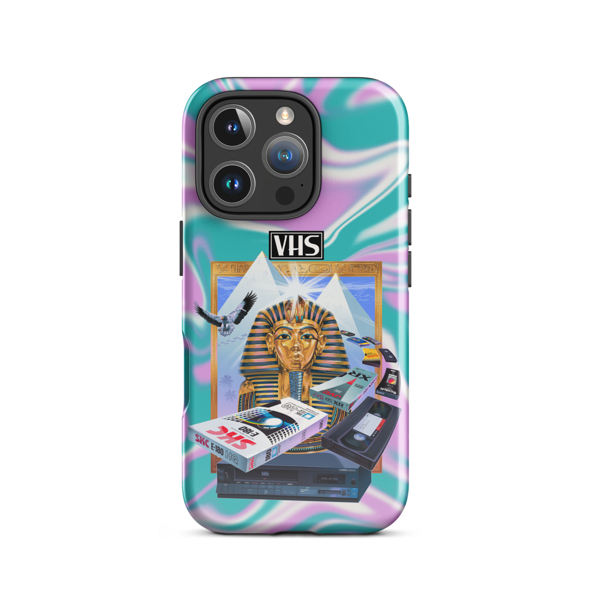 VHS Glyph iPhone Case