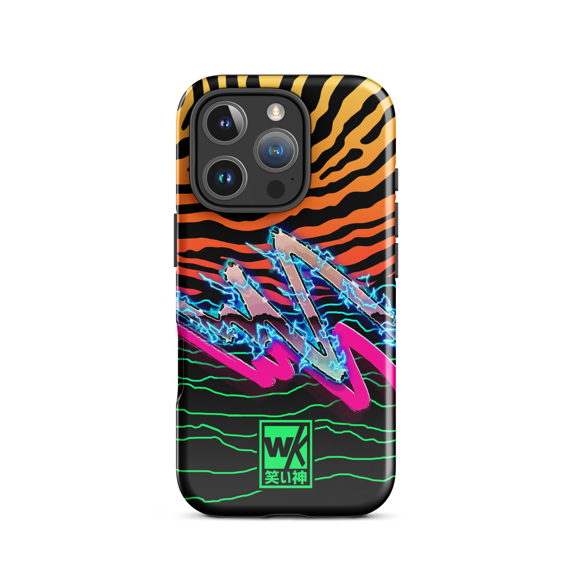 Cyber Jungle iPhone Case
