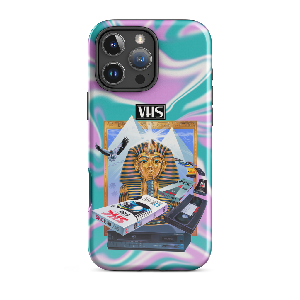 VHS Glyph iPhone Case