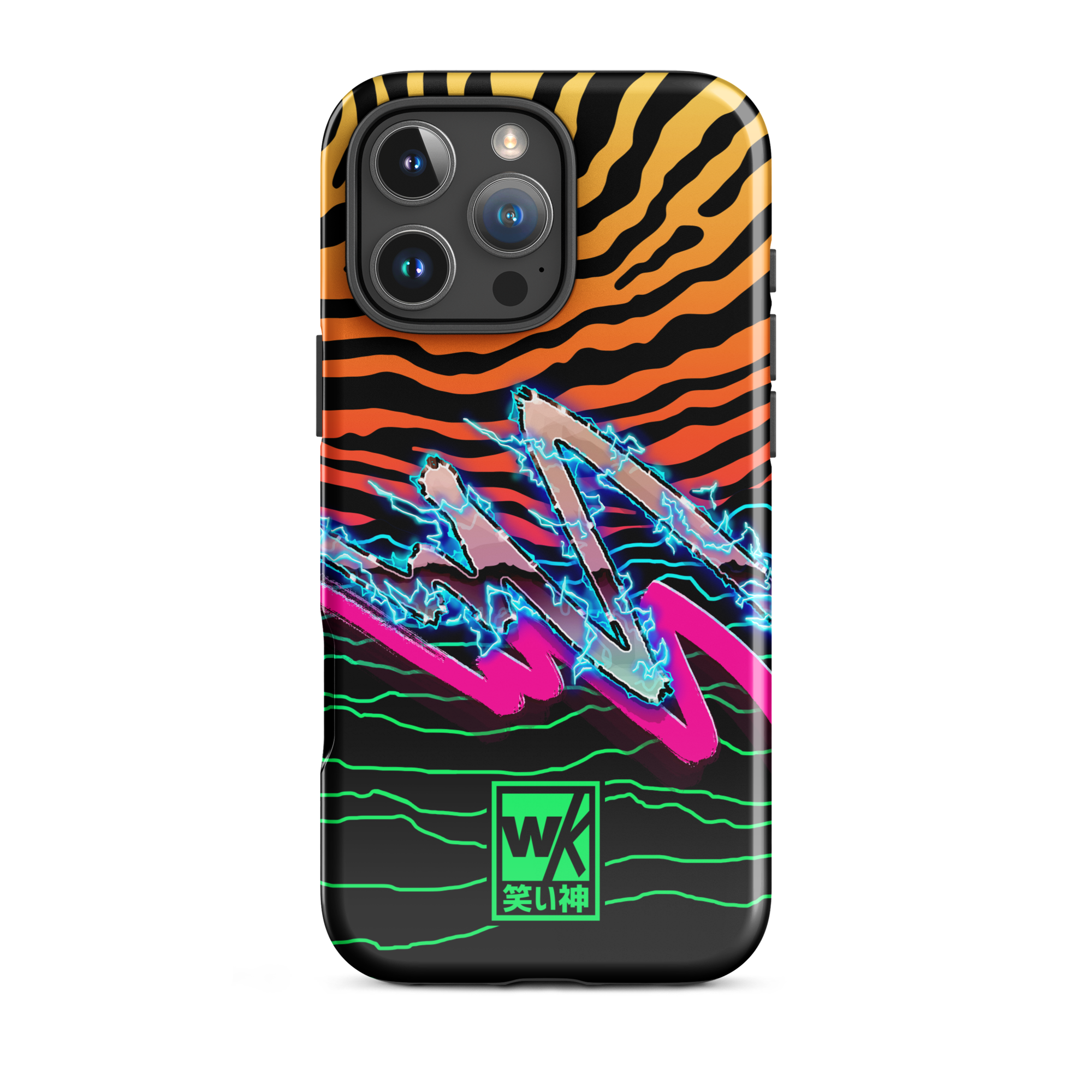 Cyber Jungle iPhone Case
