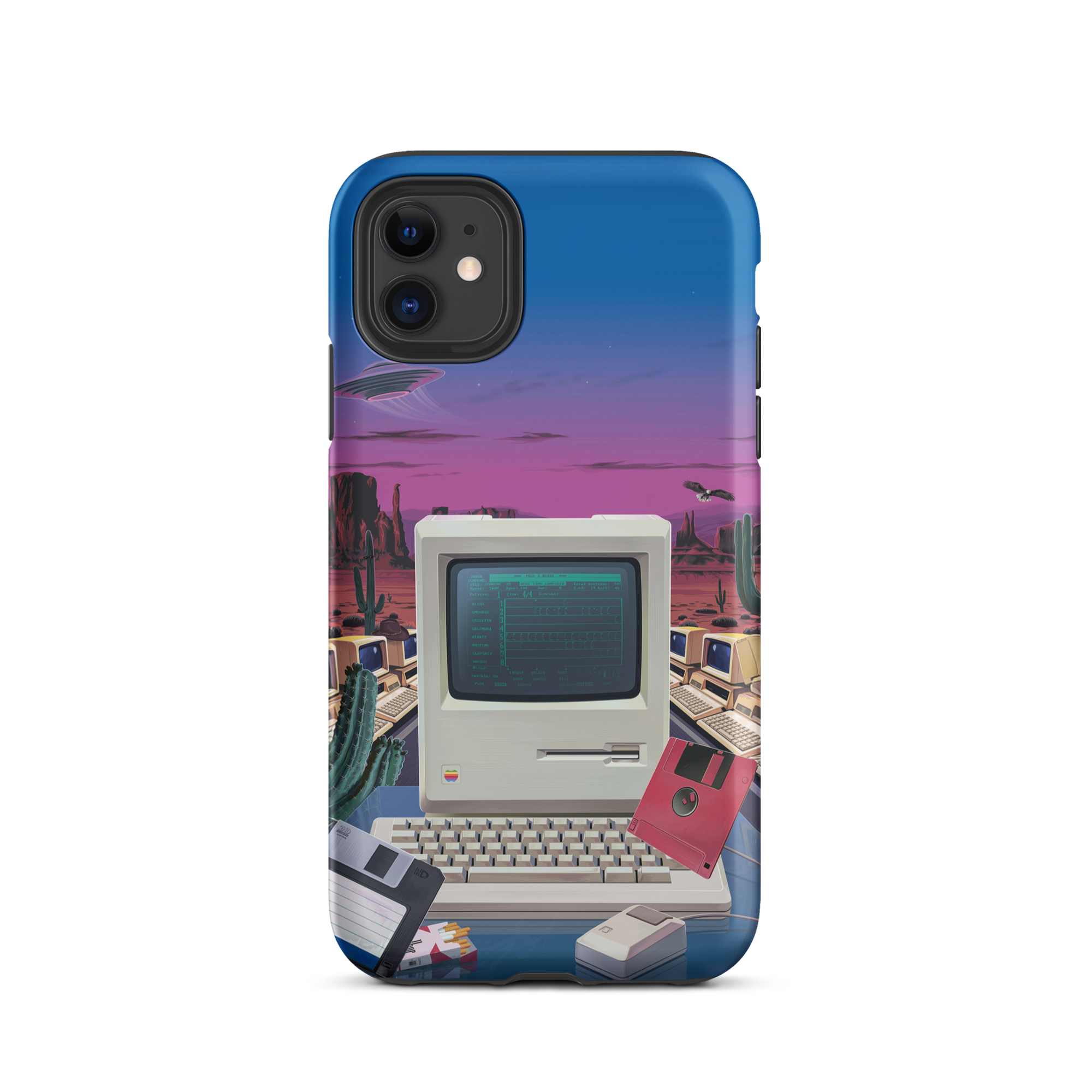 Deep Sequence iPhone Case