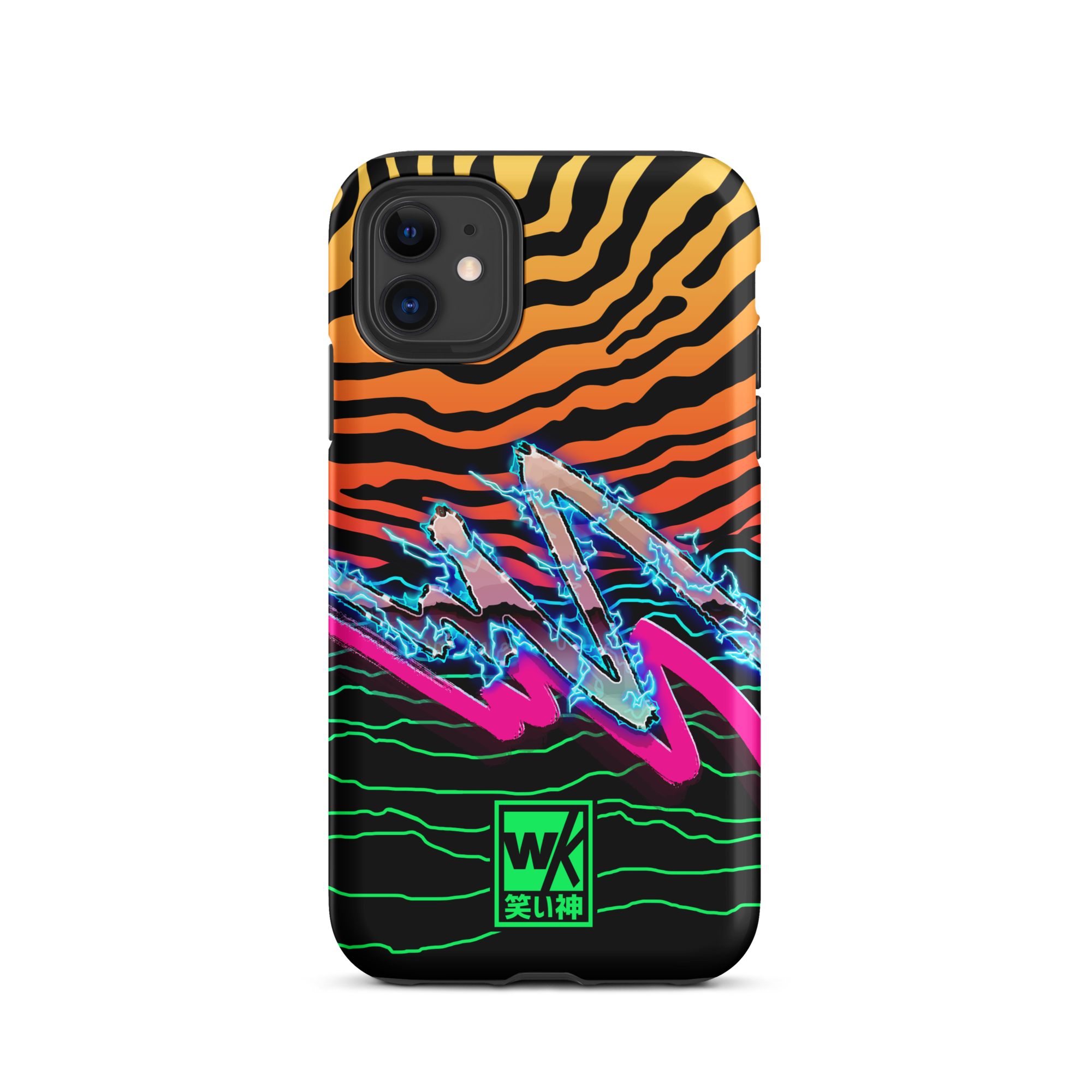 Cyber Jungle iPhone Case