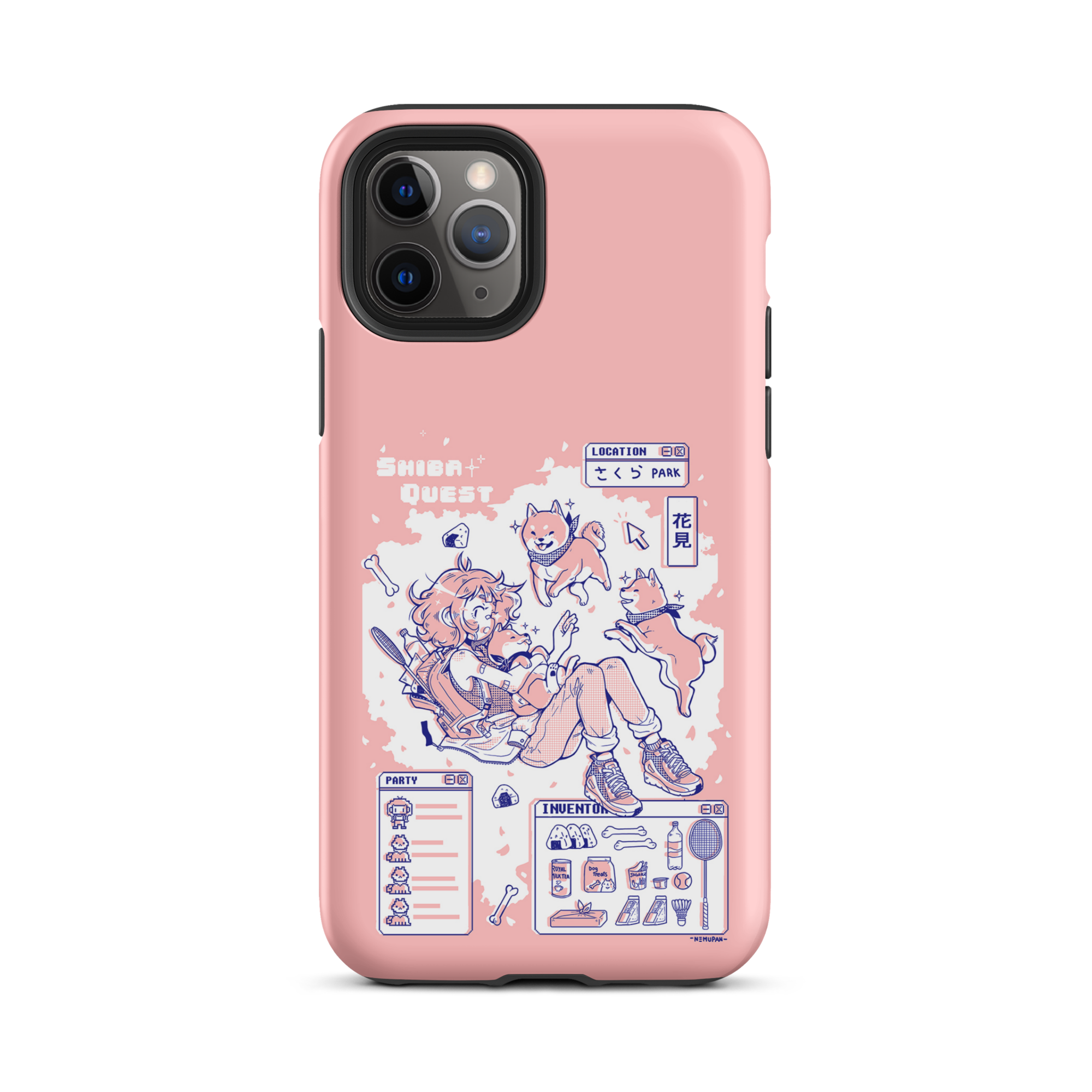 Shiba Quest iPhone Case